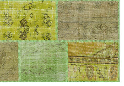 Apex Patchwork Unique Yeşil 31273 160 cm X 230 cm - 4