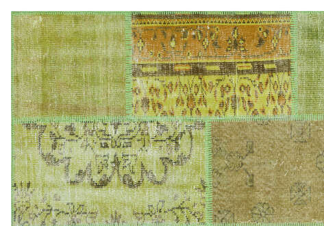 Apex Patchwork Unique Yeşil 31273 160 cm X 230 cm - 5