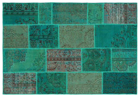 Apex Patchwork Unique Yeşil 34192 160 cm X 232 cm - 1