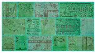 Apex Patchwork Unique Yeşil 35407 082 cm X 152 cm (1)