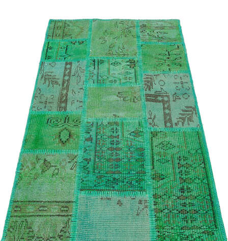 Apex Patchwork Unique Yeşil 35407 082 cm X 152 cm - 3