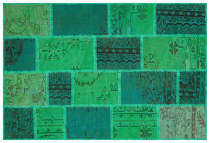 Apex Patchwork Unique Yeşil 35573 121 cm X 181 cm (1)
