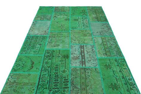 Apex Patchwork Unique Yeşil 35873 161 cm X 233 cm - 3