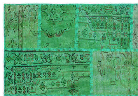 Apex Patchwork Unique Yeşil 35873 161 cm X 233 cm - 4