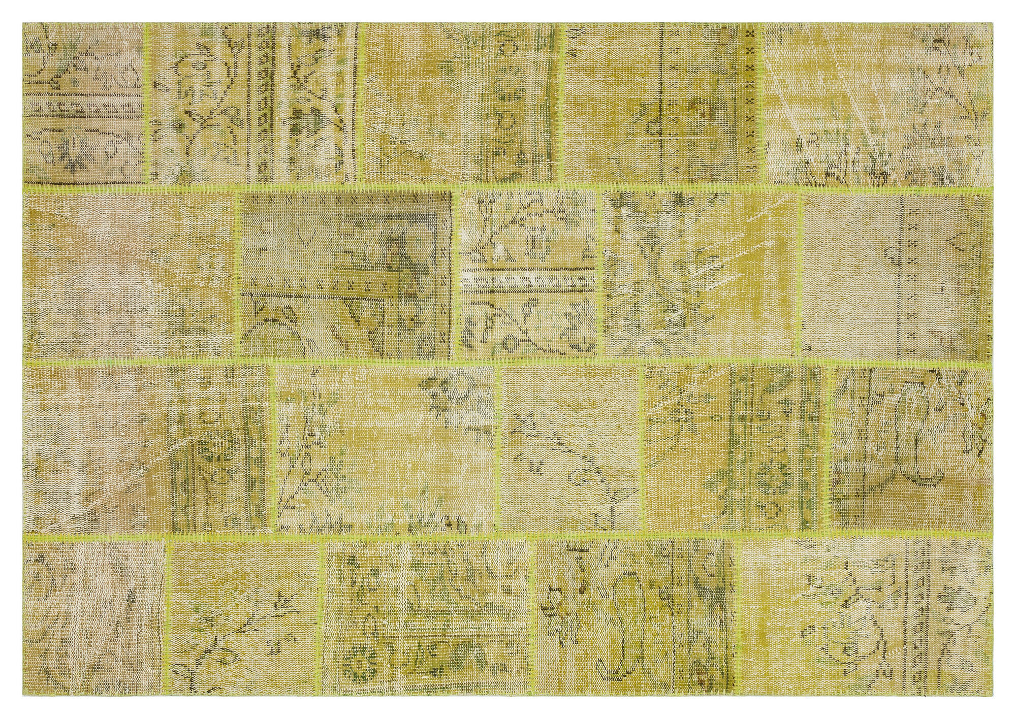 Apex Patchwork Unique Yeşil 36508 160 cm X 230 cm