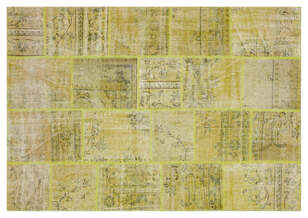 Apex Patchwork Unique Yeşil 36508 160 cm X 230 cm (1)