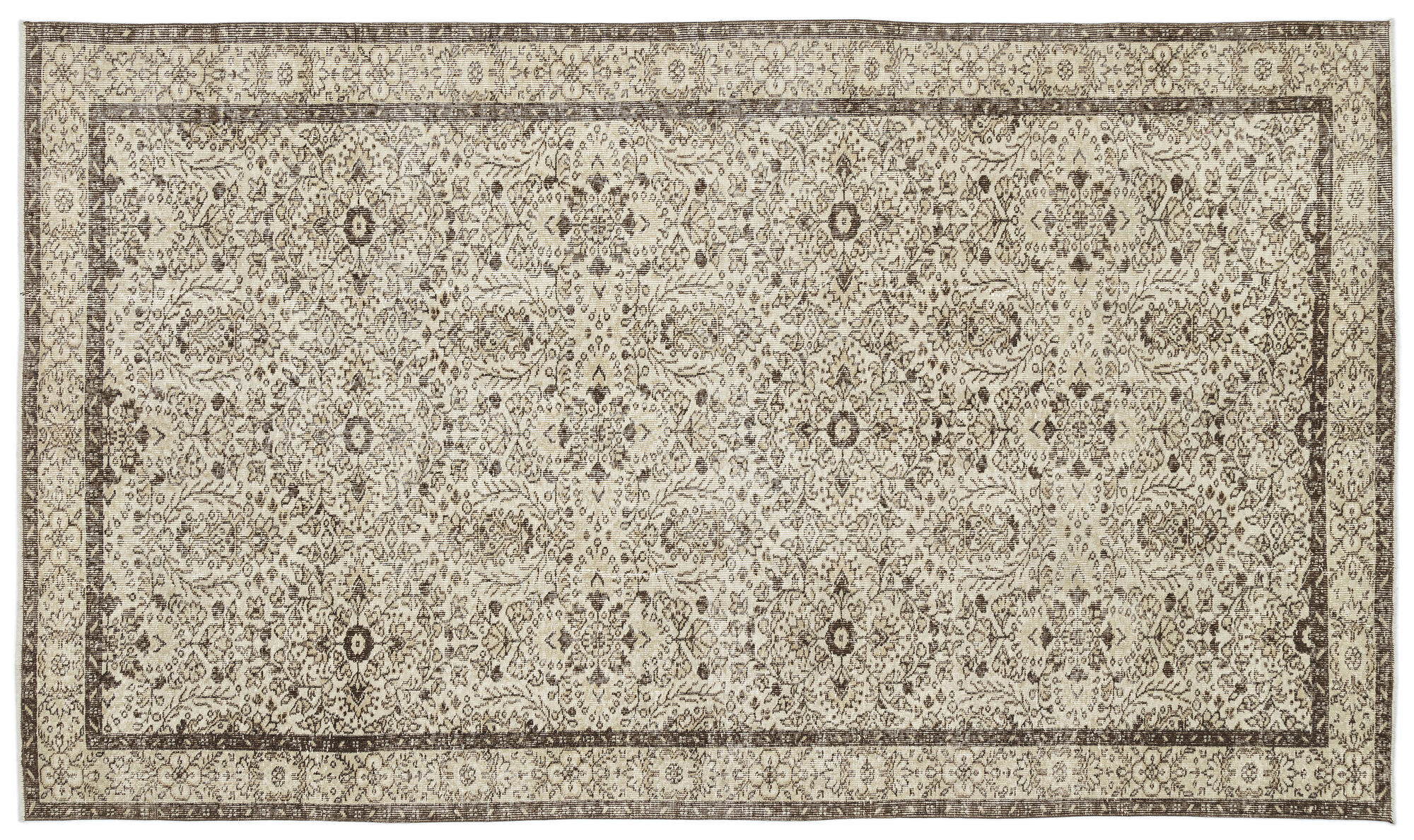 Apex Vintage Halı Bej 10012 175x296cm