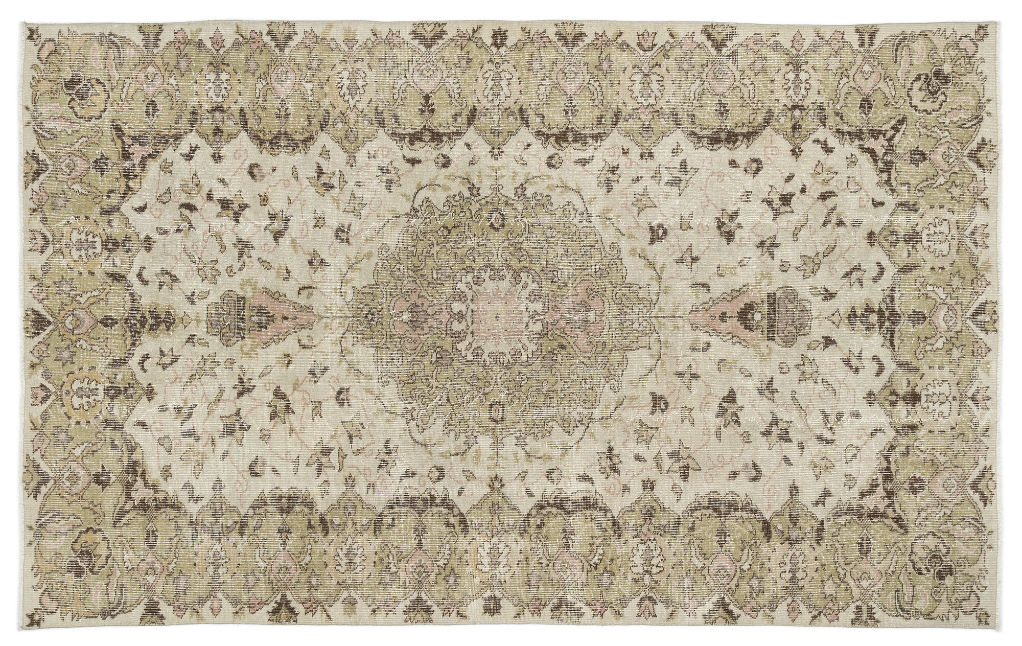 Apex Vintage Halı Bej 10162 174x274cm