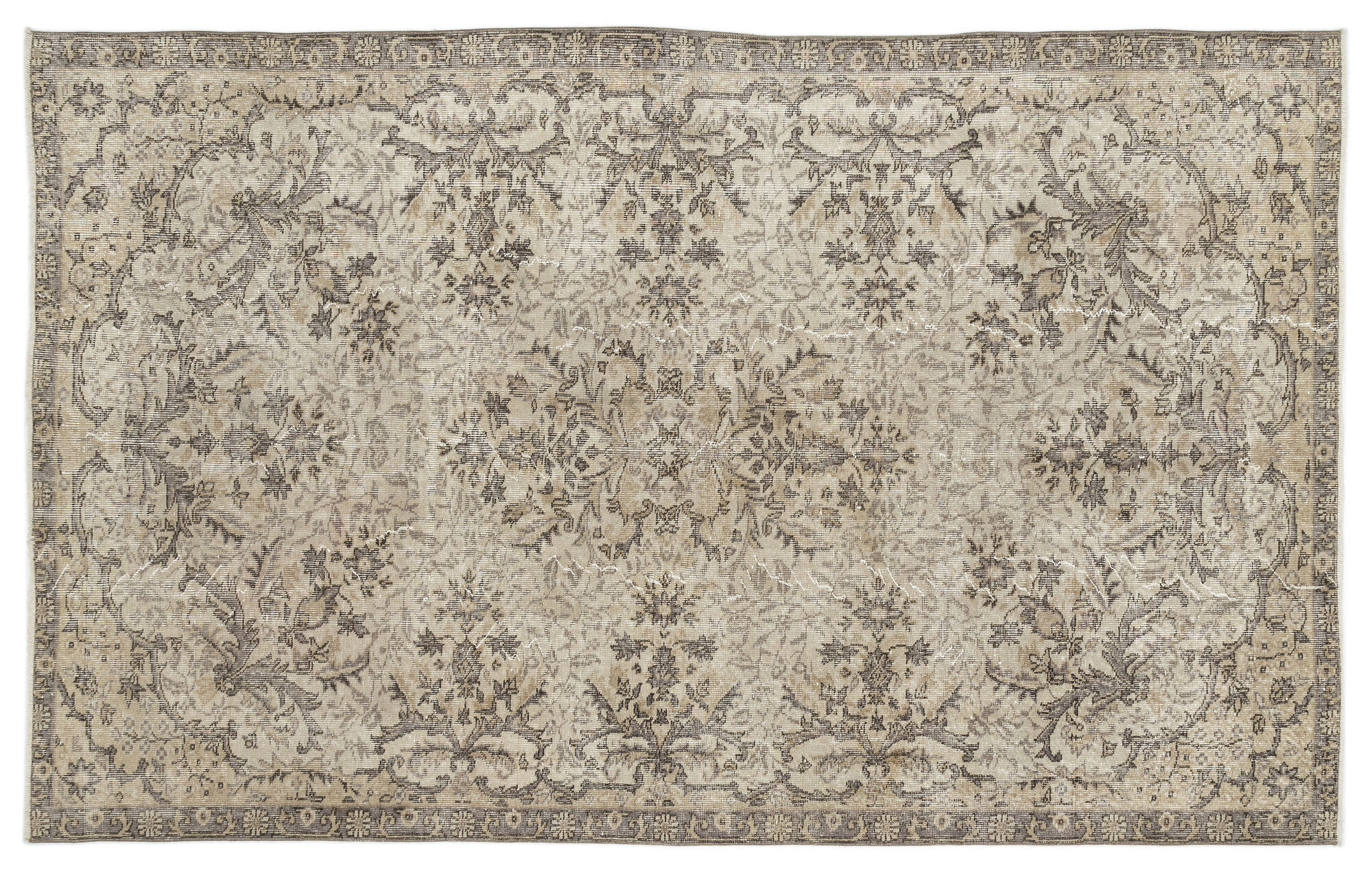 Apex Vintage Halı Bej 10165 173x281cm