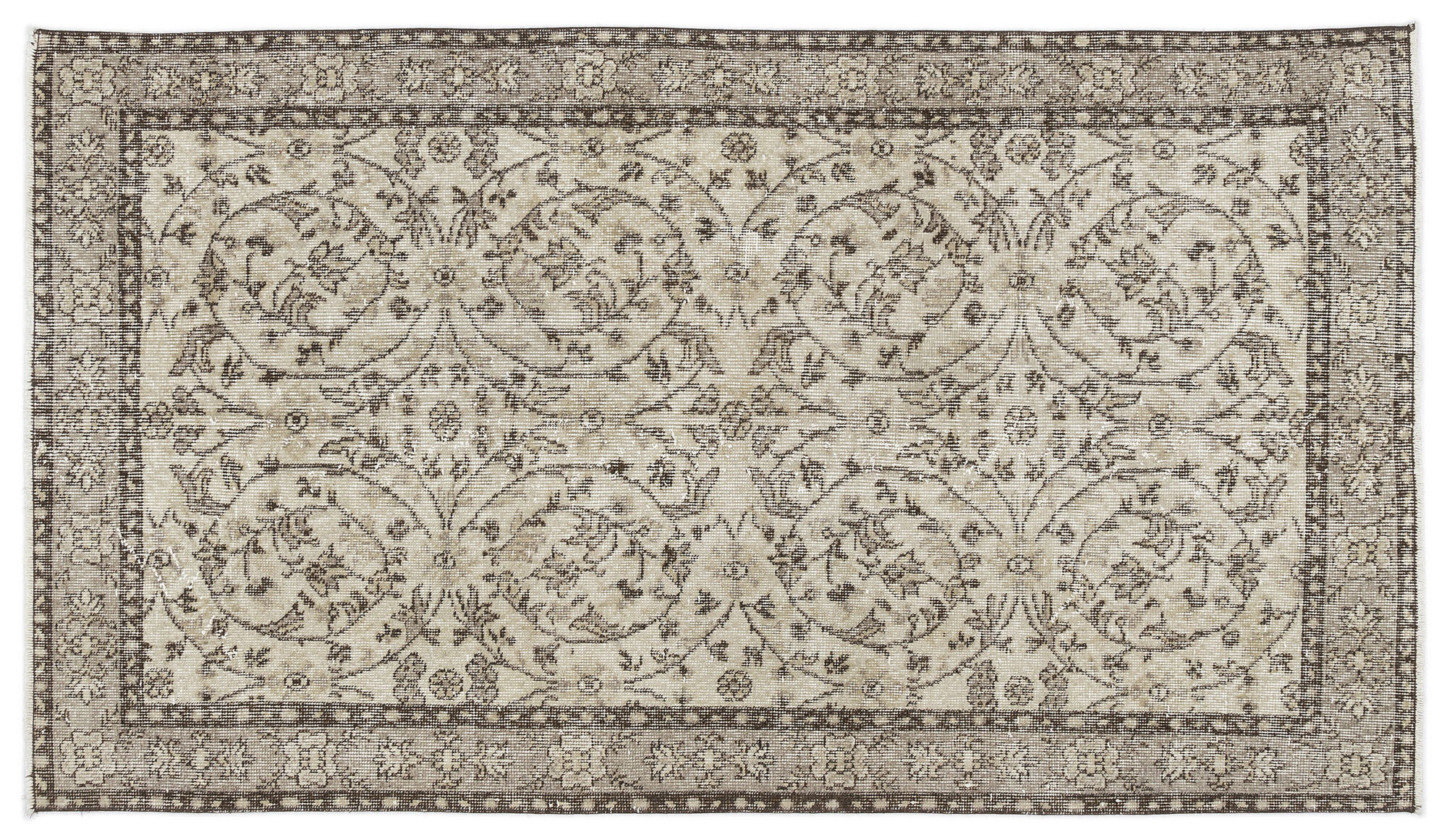 Apex Vintage Halı Bej 10533 115x204cm