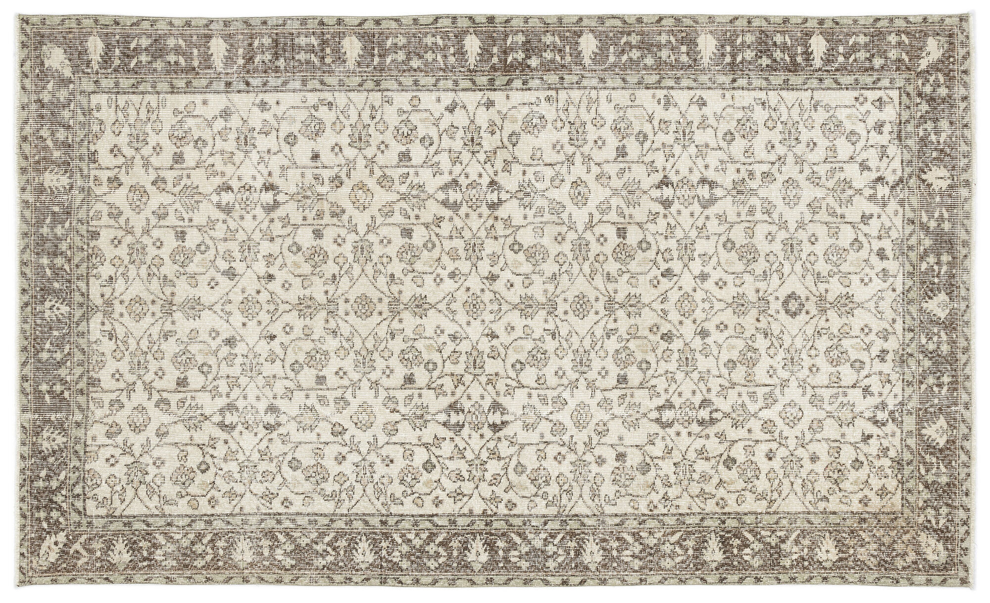 Apex Vintage Halı Bej 10801 157x264cm
