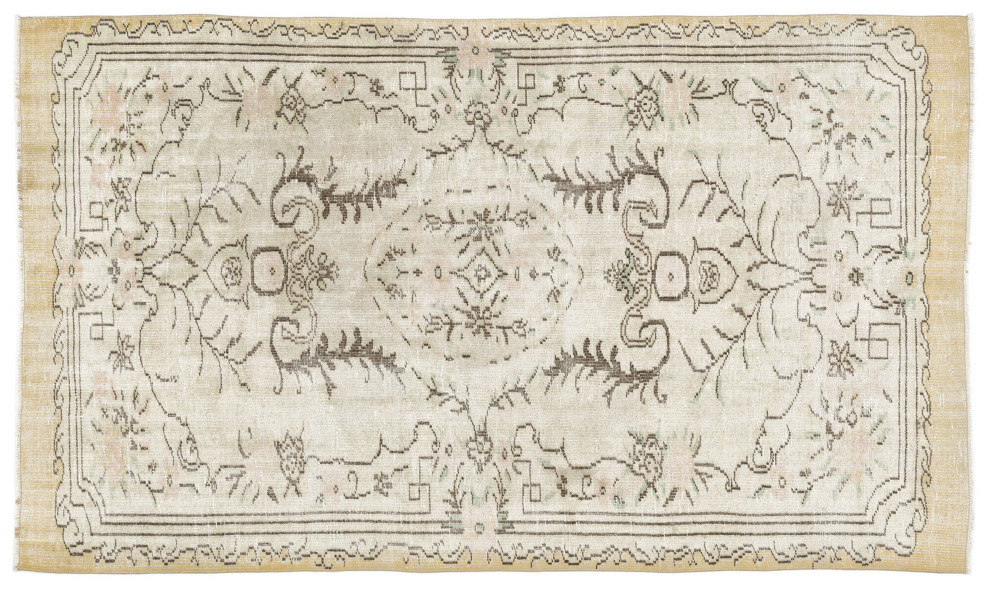 Apex Vintage Halı Bej 10821 157x266cm