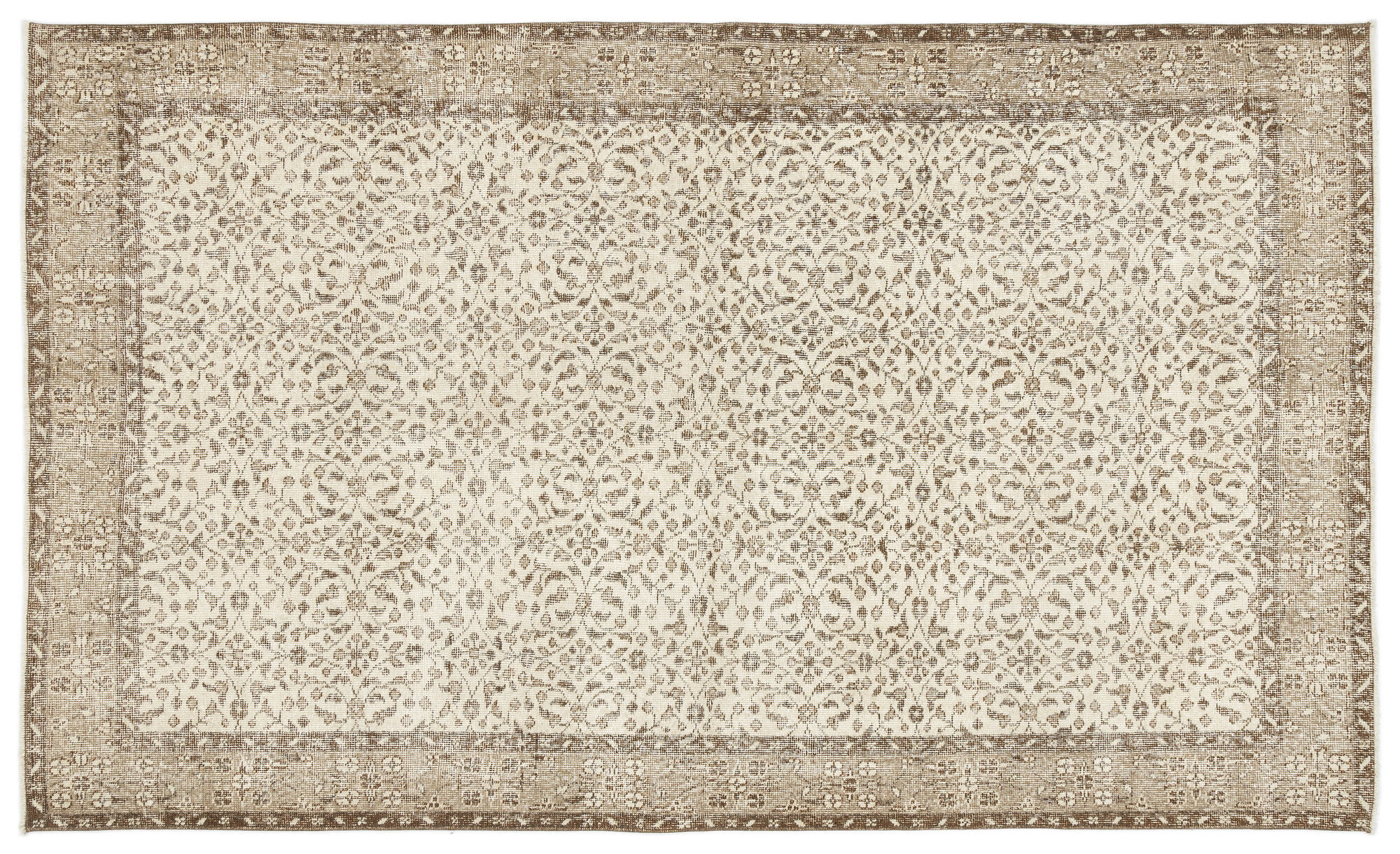 Apex Vintage Halı Bej 10883 173x293cm