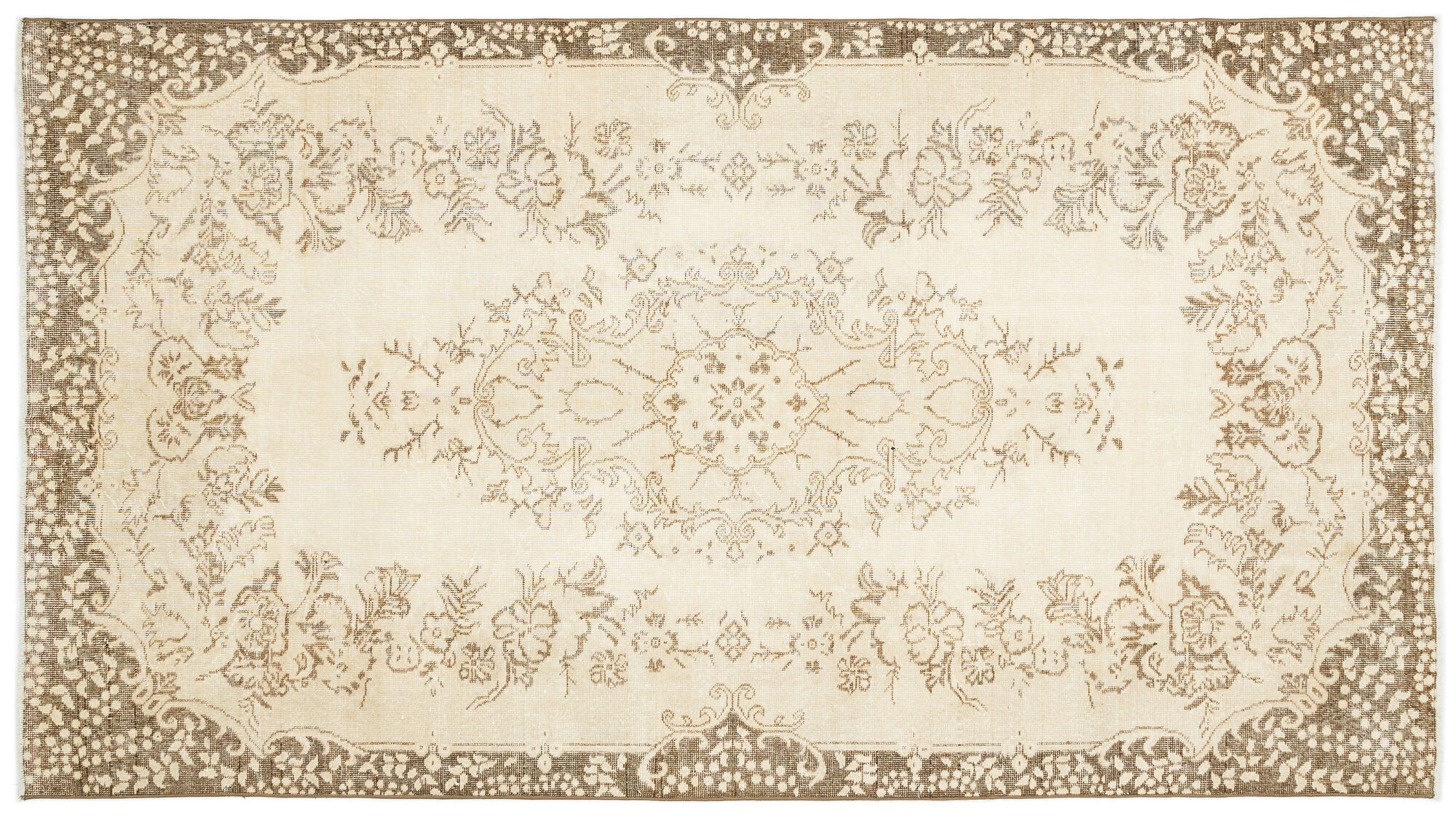 Apex Vintage Halı Bej 12045 168x303cm