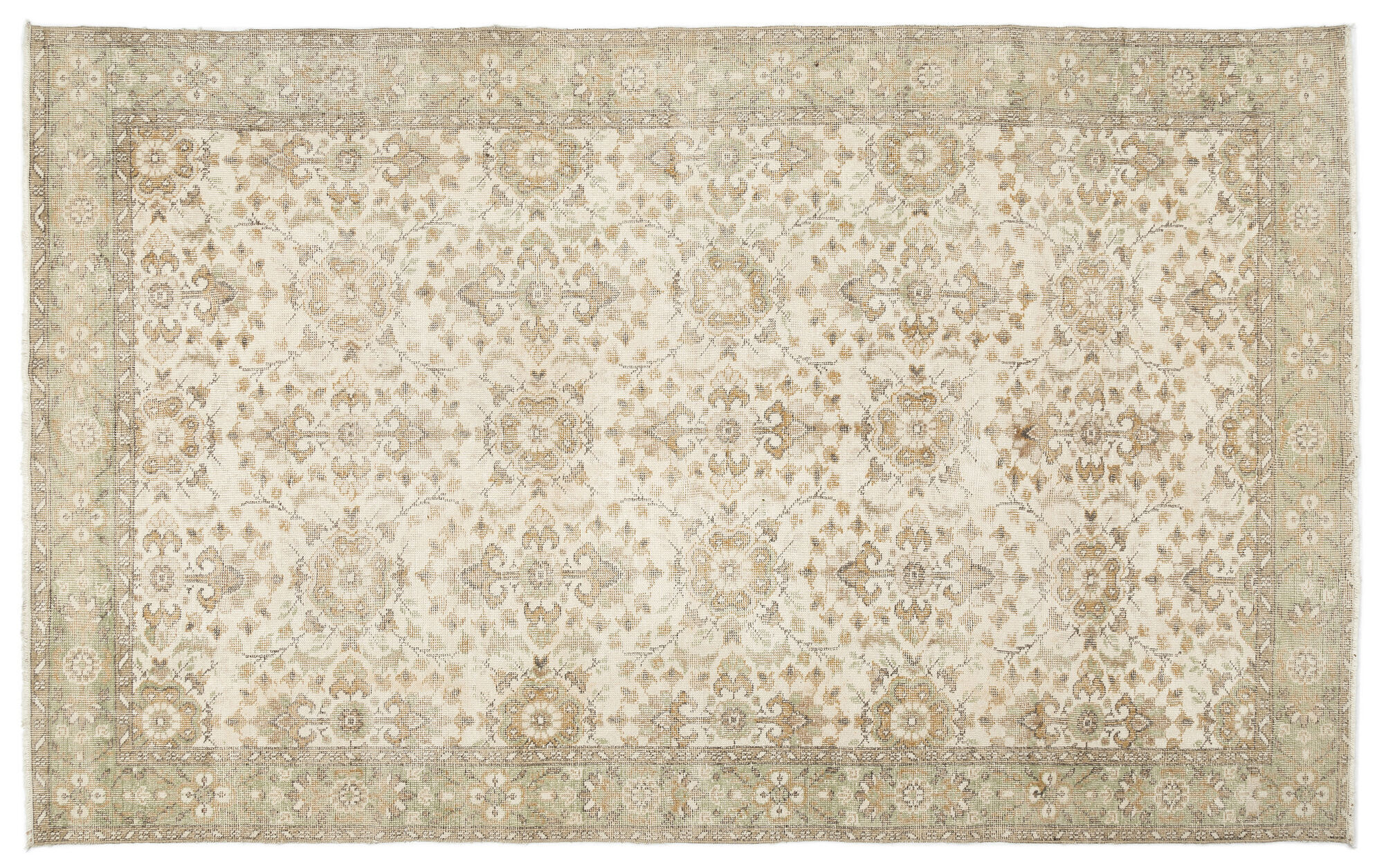 Apex Vintage Halı Bej 12166 186x305cm