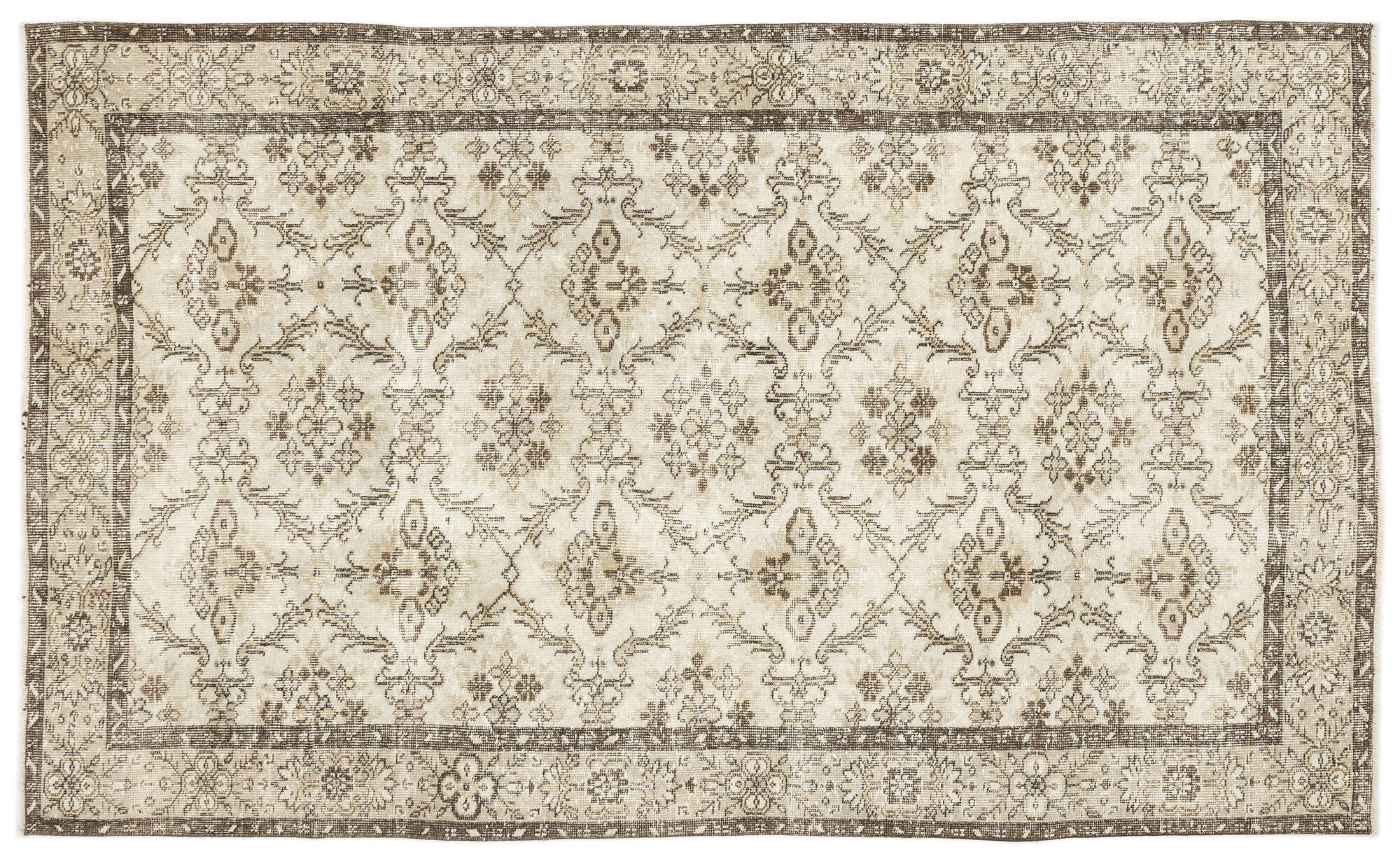 Apex Vintage Halı Bej 12311 164x266cm