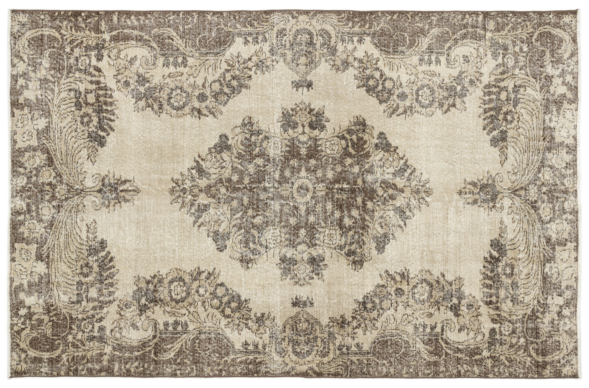 Apex Vintage Halı Bej 12428 192x298cm