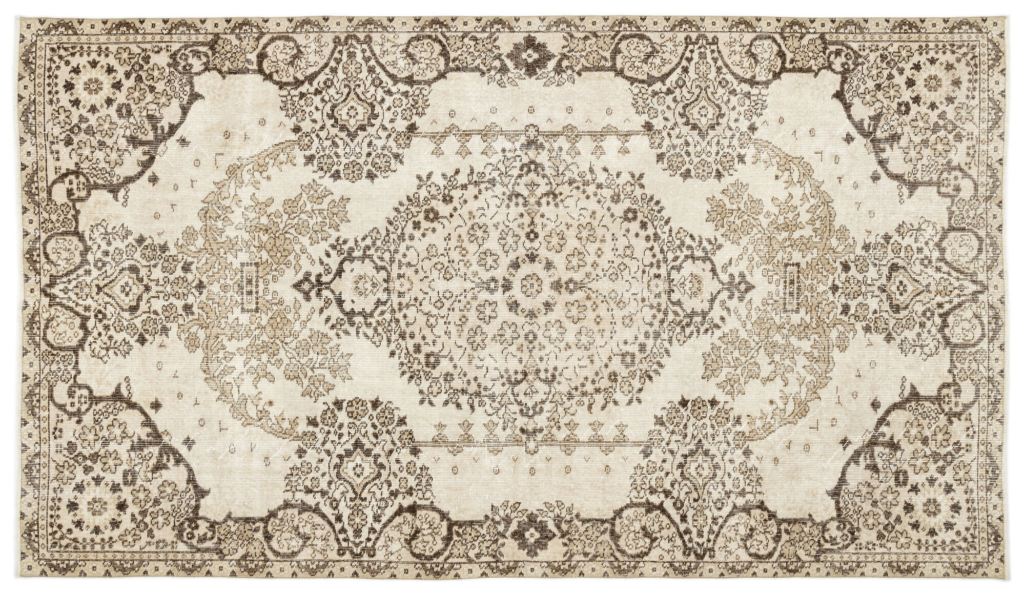 Apex Vintage Halı Bej 12683 169x298cm