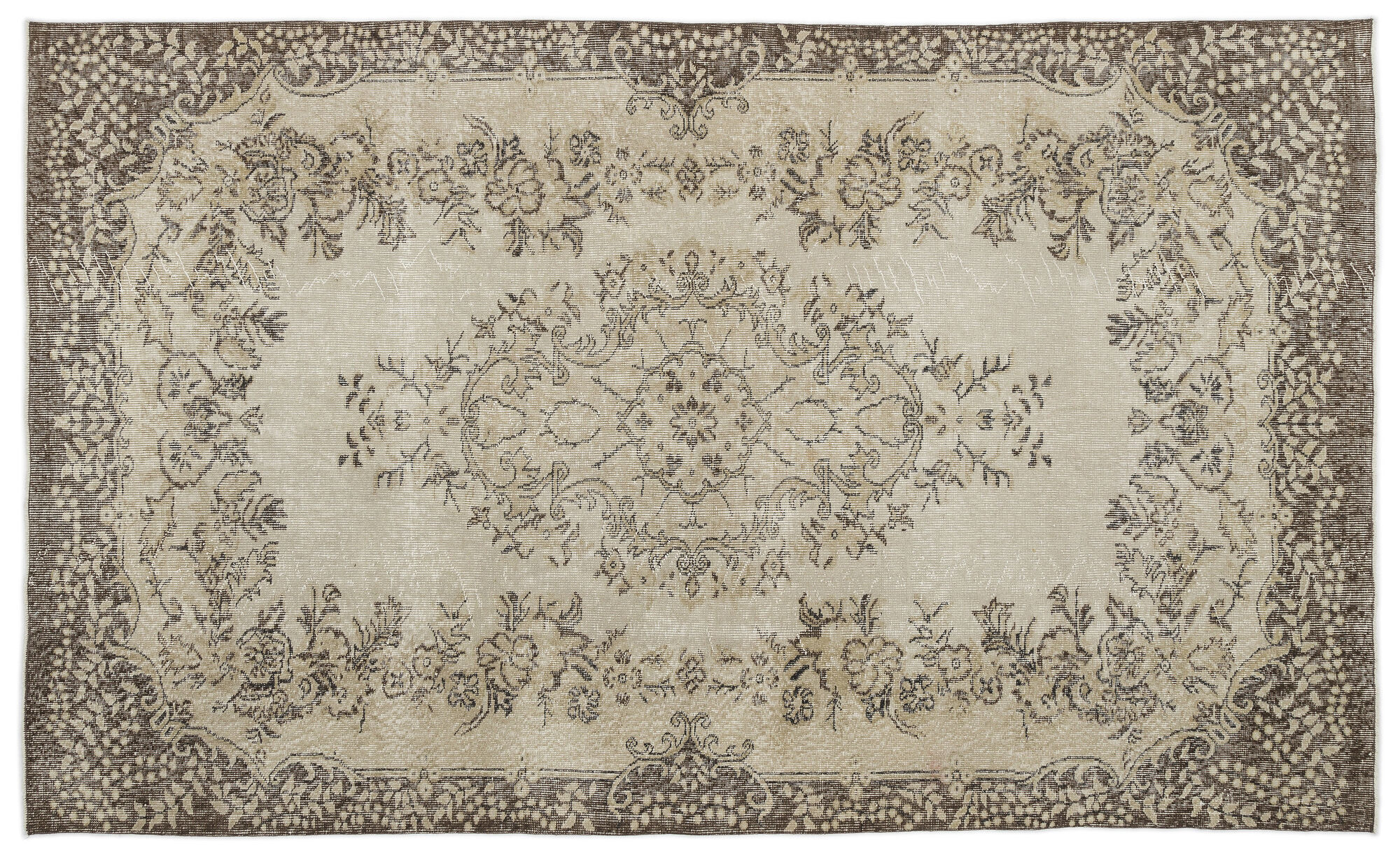 Apex Vintage Halı Bej 13412 173x288cm