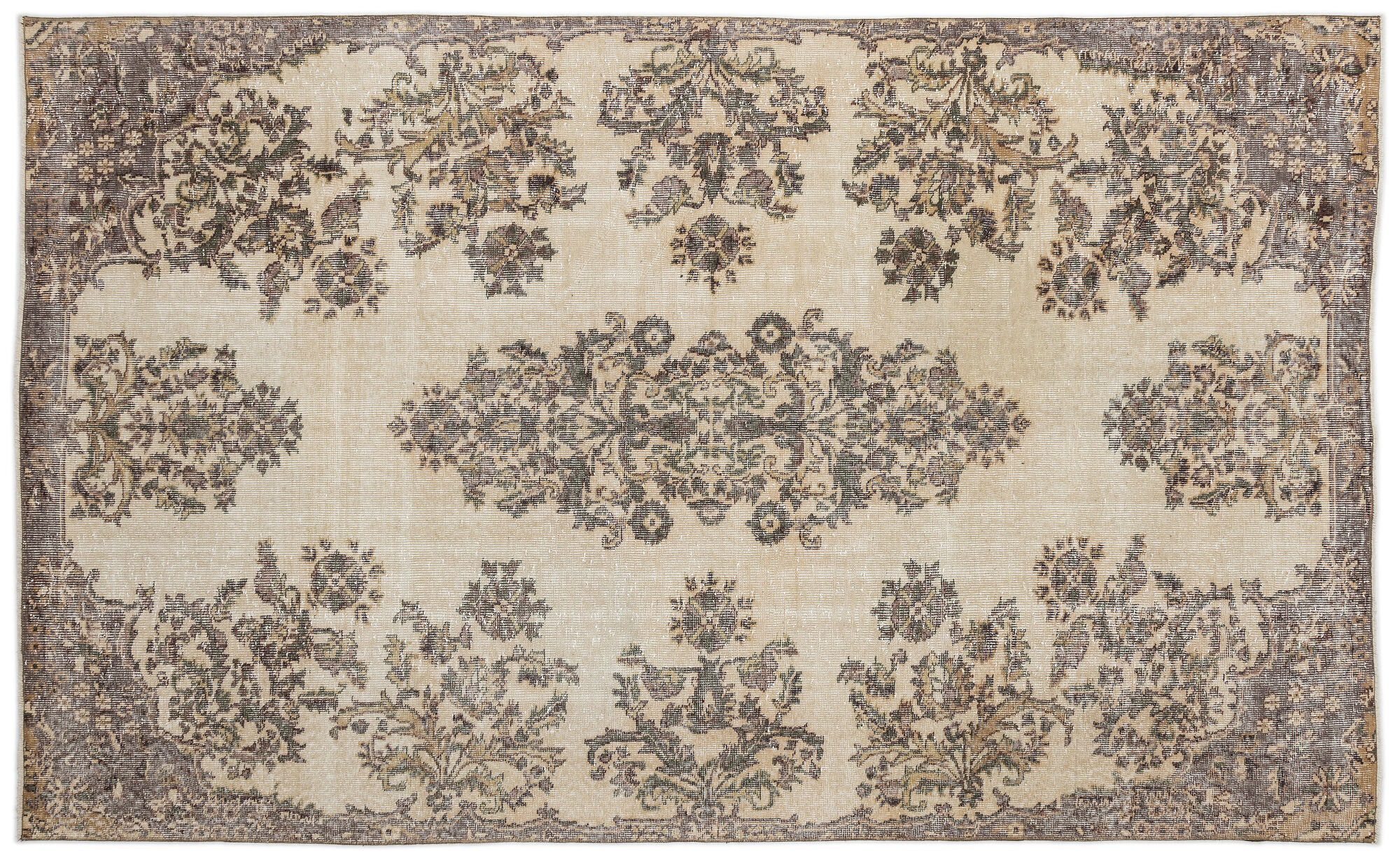 Apex Vintage Halı Bej 13736 174x286cm