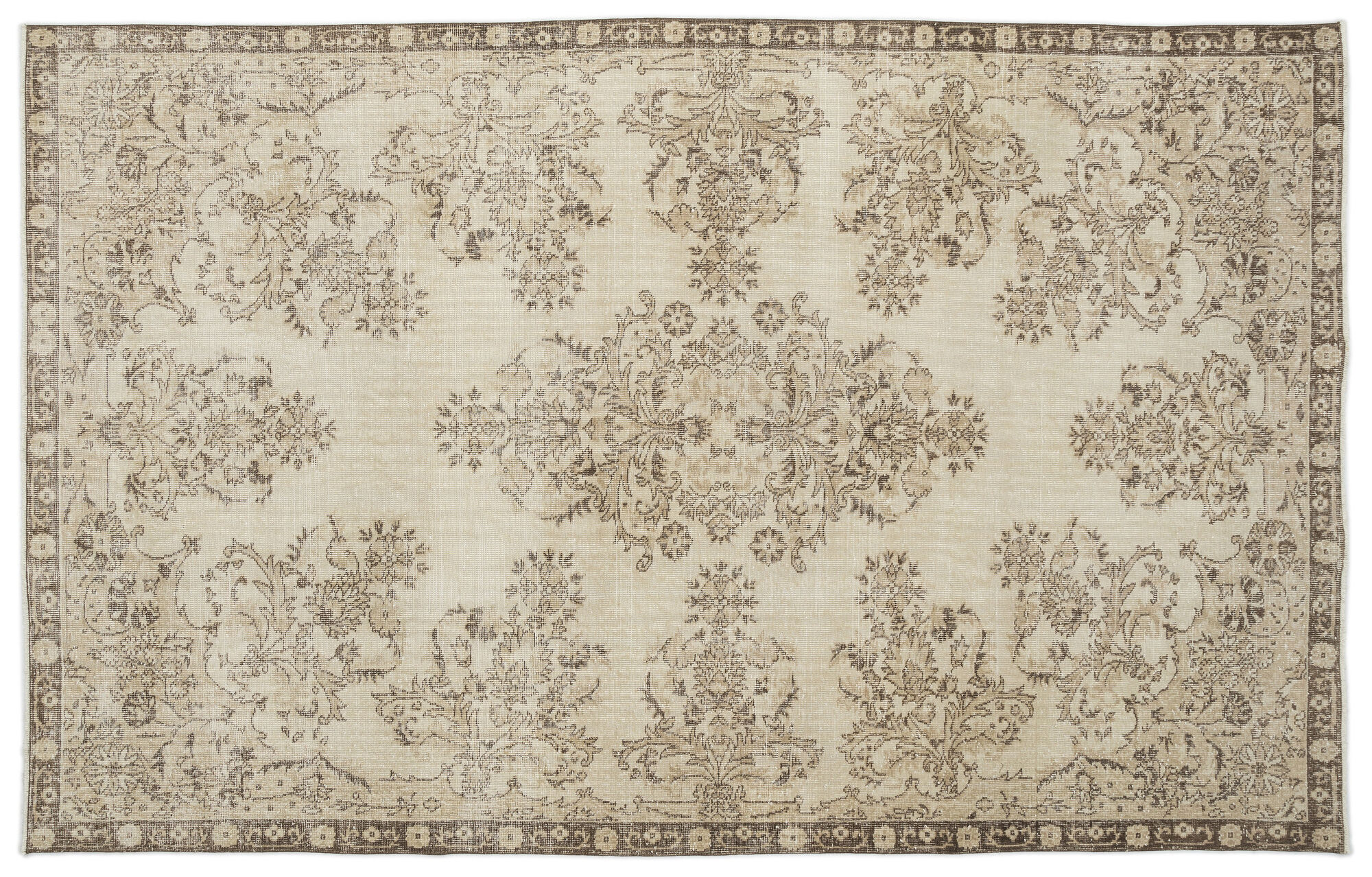 Apex Vintage Halı Bej 14311 191x307cm