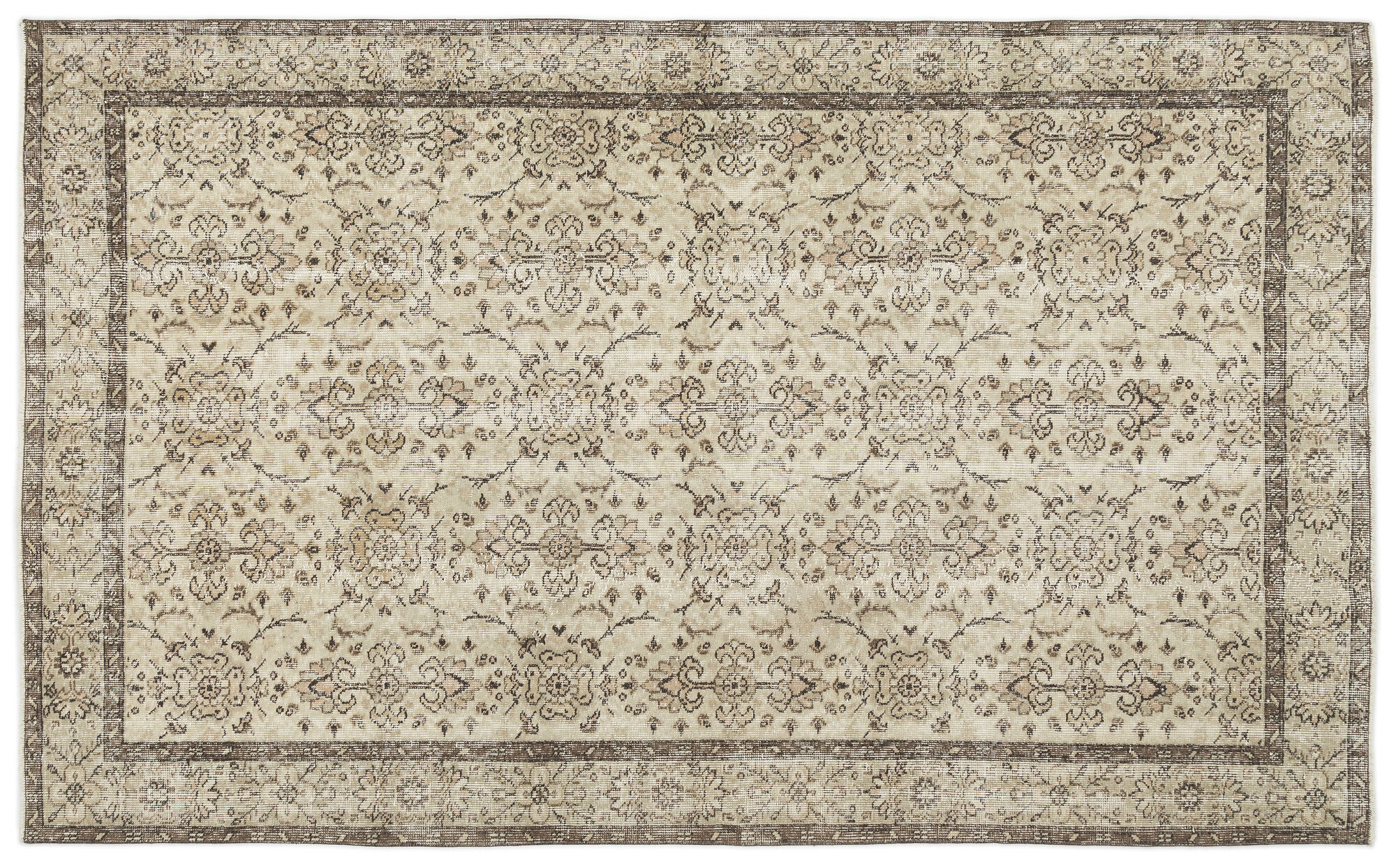 Apex Vintage Halı Bej 14726 174x278cm