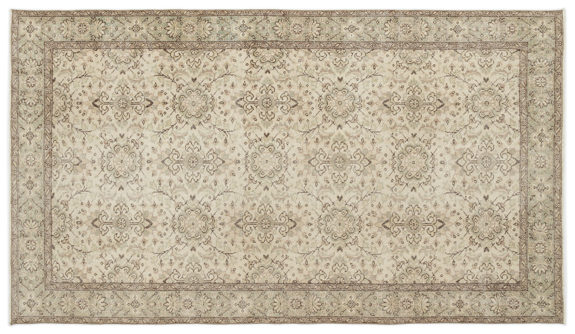 Apex Vintage Halı Bej 14779 152x272cm