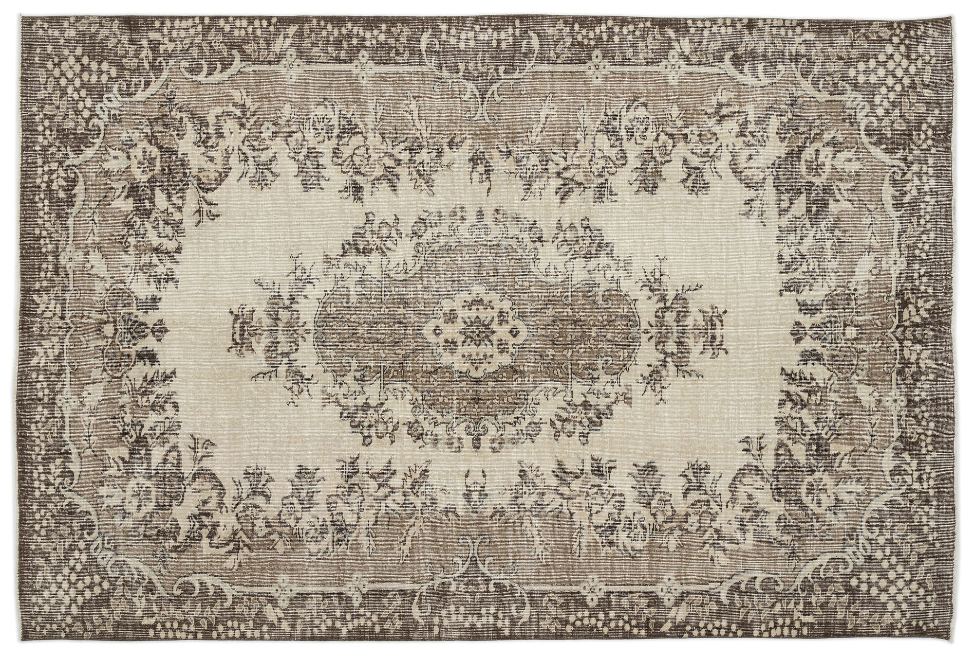 Apex Vintage Halı Bej 14794 209x306cm