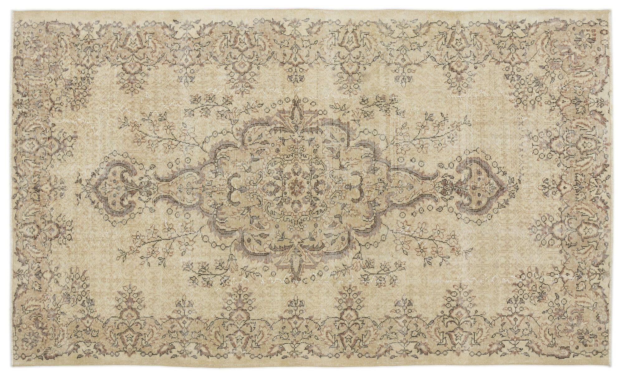 Apex Vintage Halı Bej 15103 173x285cm