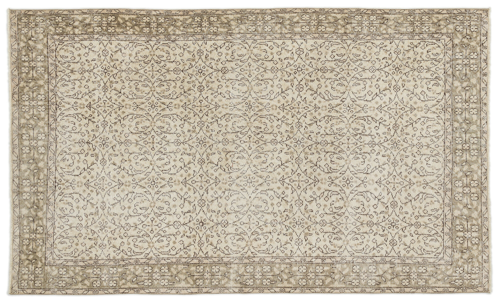 Apex Vintage Halı Bej 15112 157x262cm
