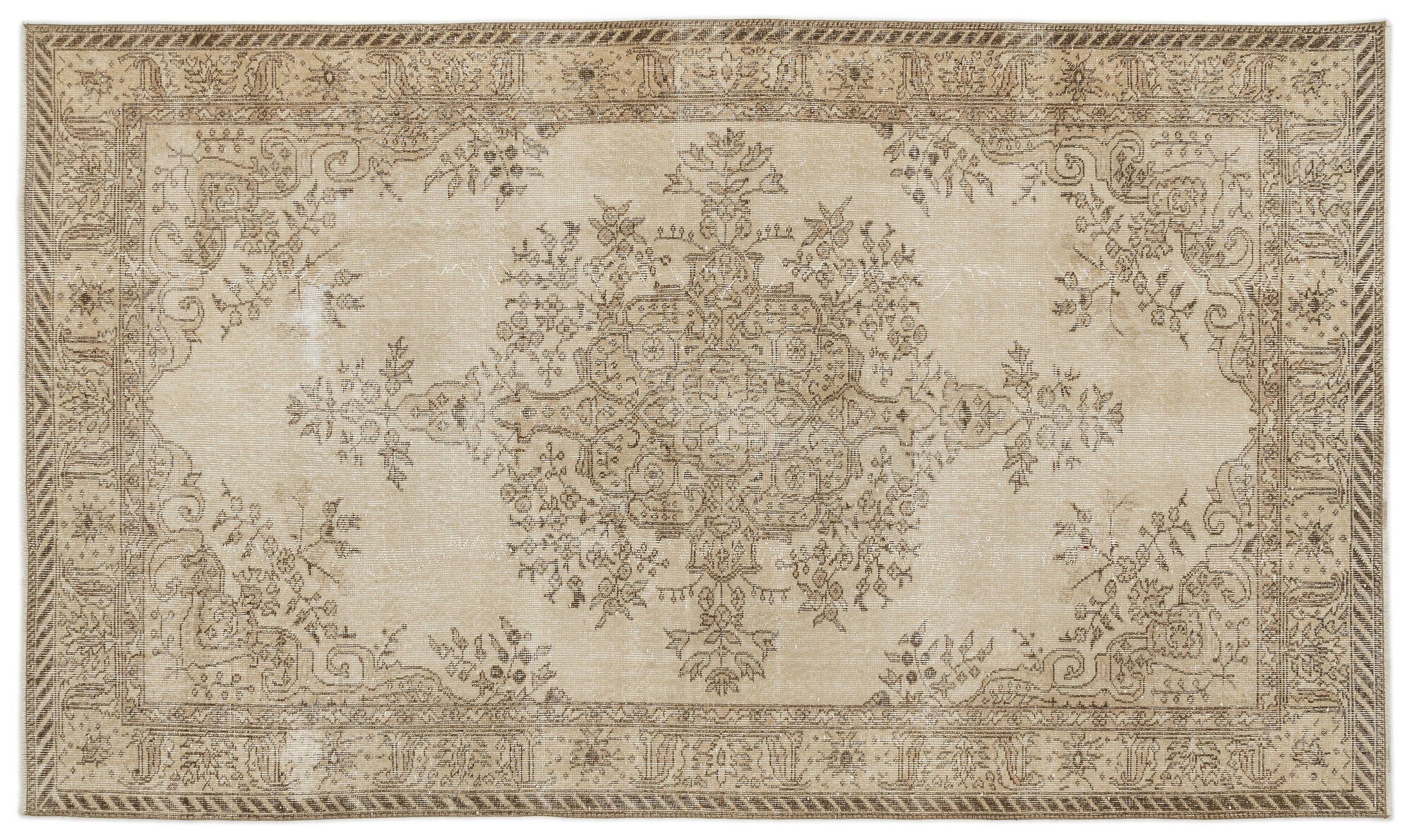 Apex Vintage Halı Bej 15139 170x290cm