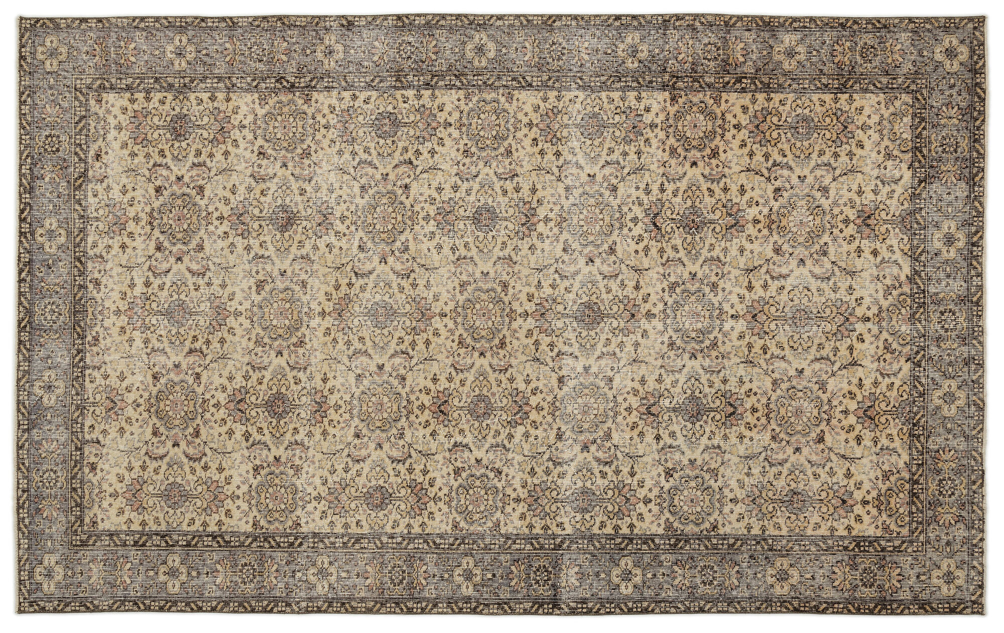 Apex Vintage Halı Bej 15151 188x295cm