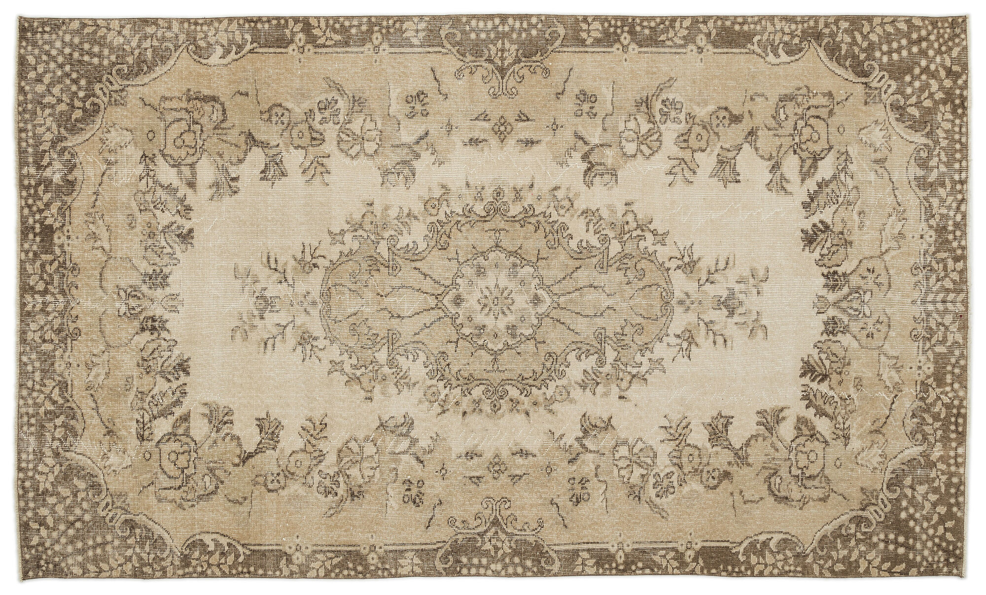 Apex Vintage Halı Bej 15152 170x288cm
