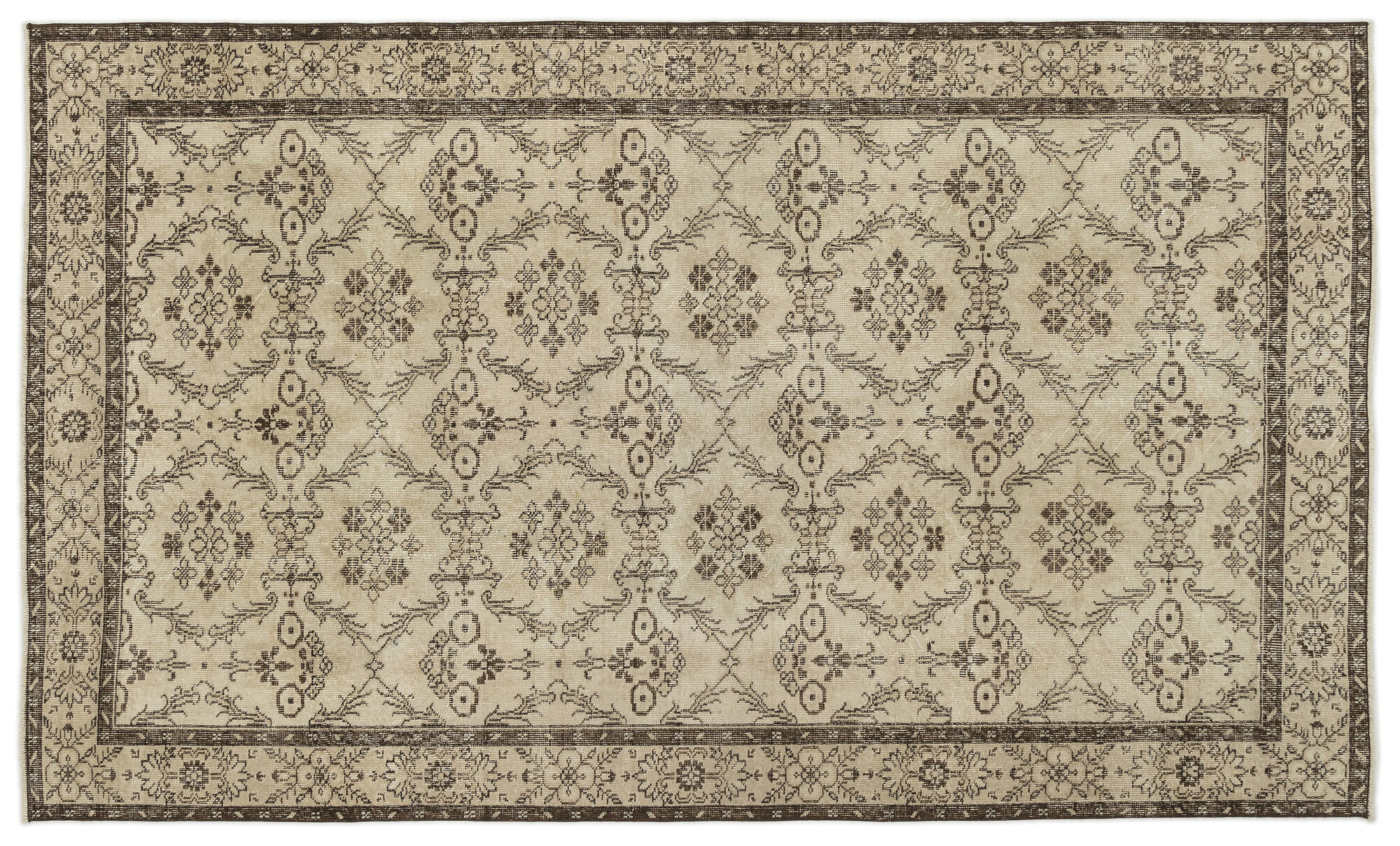 Apex Vintage Halı Bej 15171 165x268cm