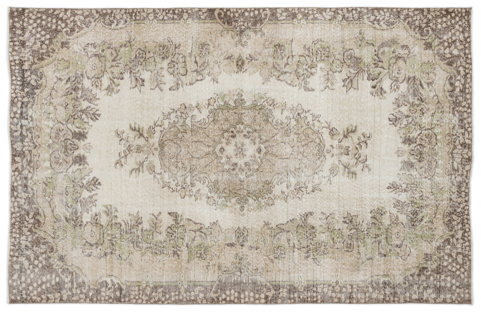 Apex Vintage Halı Bej 15179 169x258cm