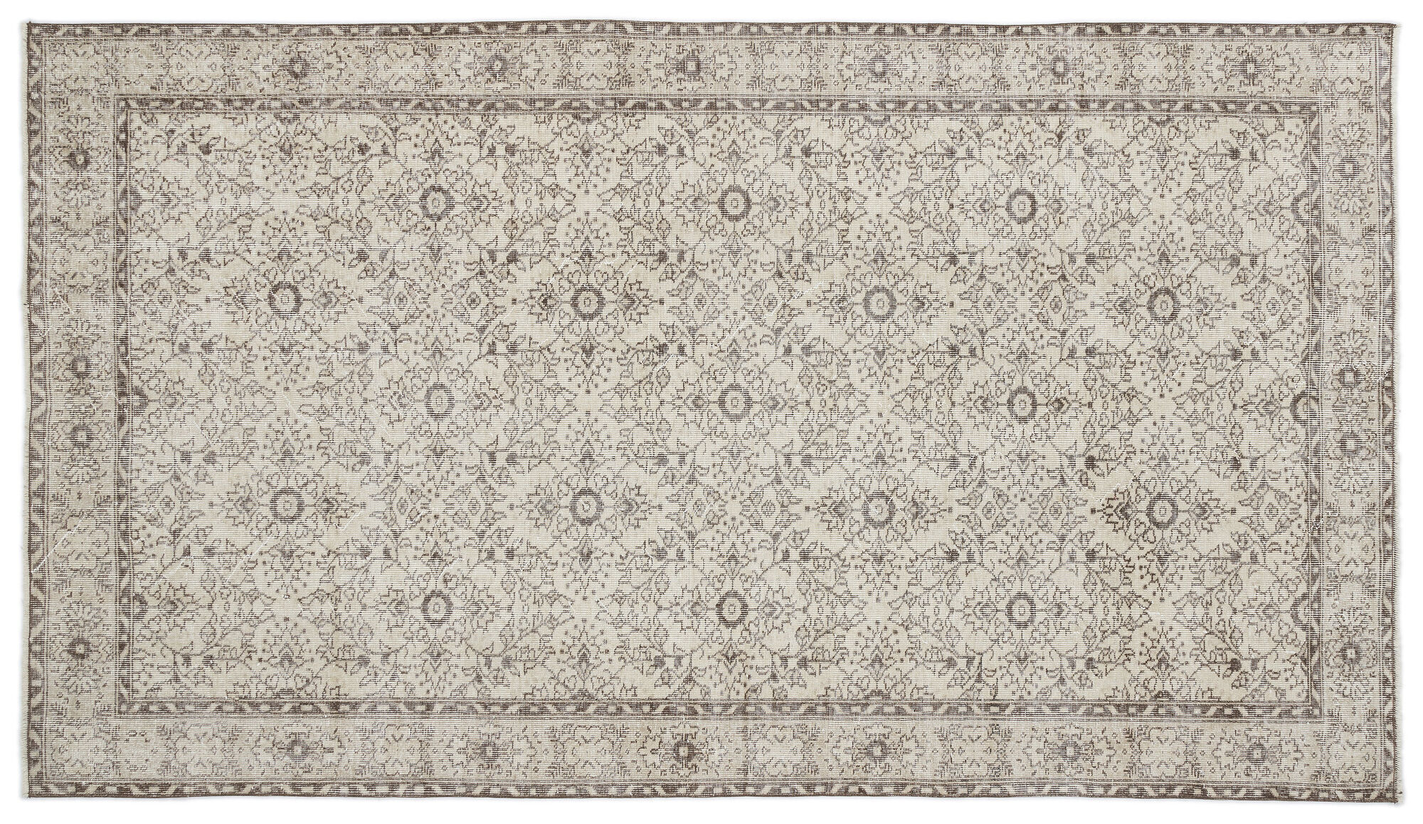 Apex Vintage Halı Bej 15232 181x313cm