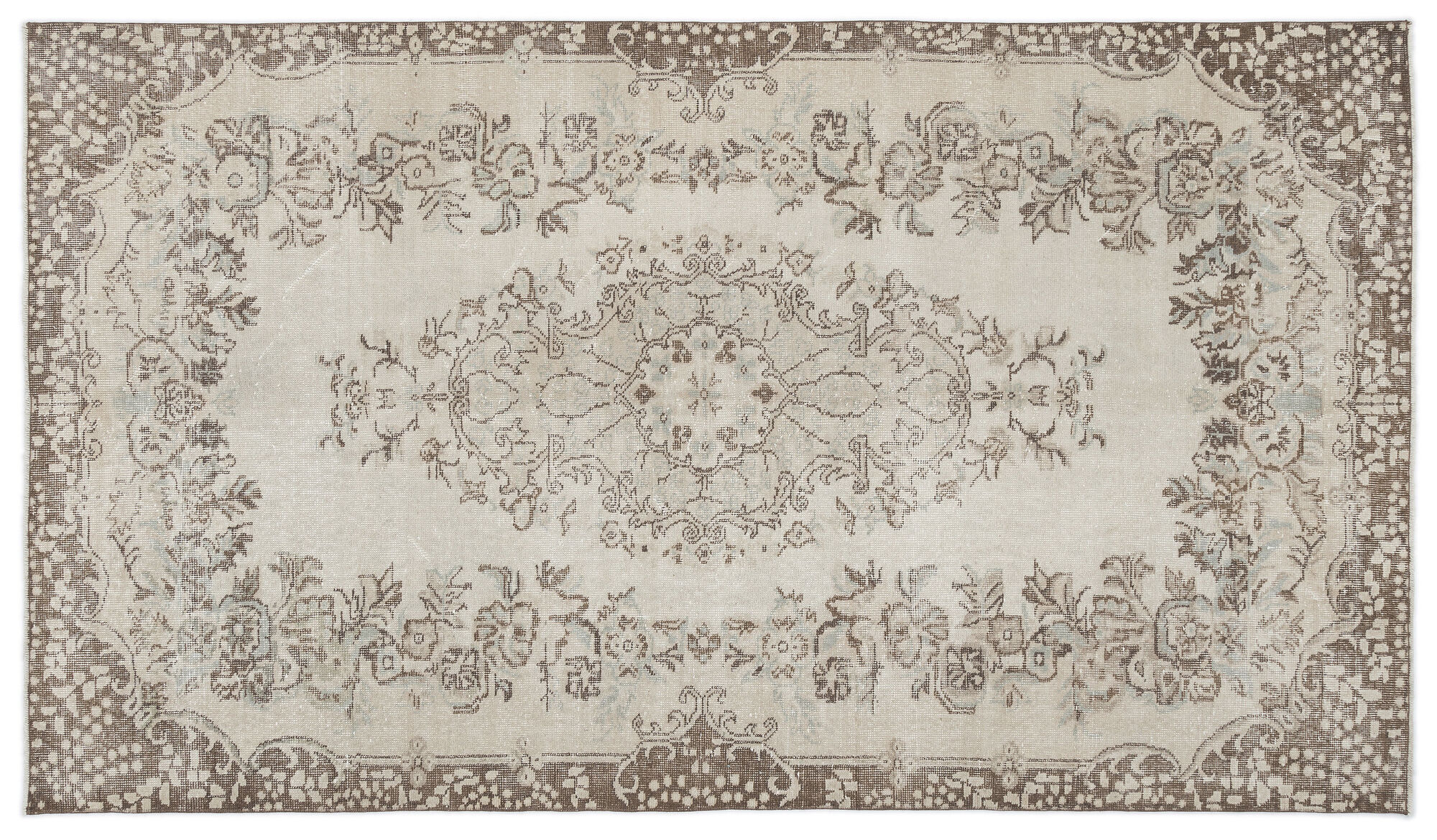 Apex Vintage Halı Bej 15242 162x284cm