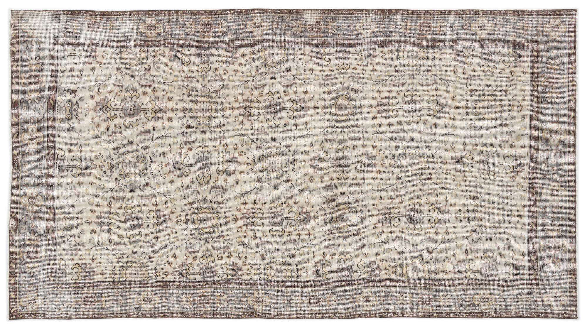 Apex Vintage Halı Bej 15297 160x285cm