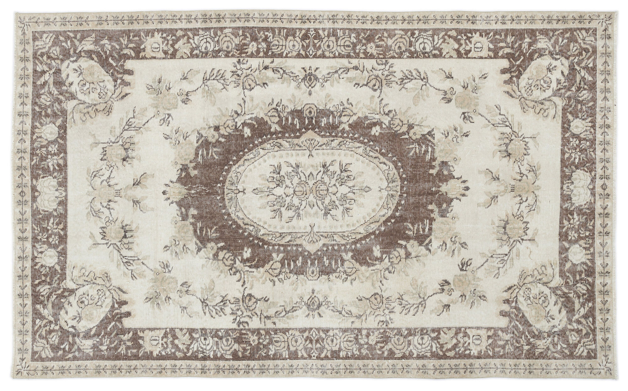 Apex Vintage Halı Bej 15360 167x273cm
