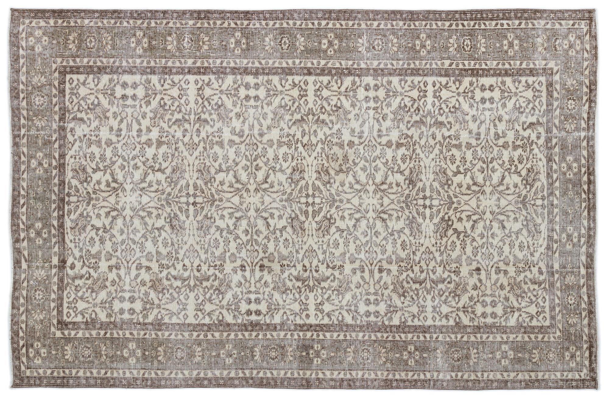 Apex Vintage Halı Bej 15536 176x272cm