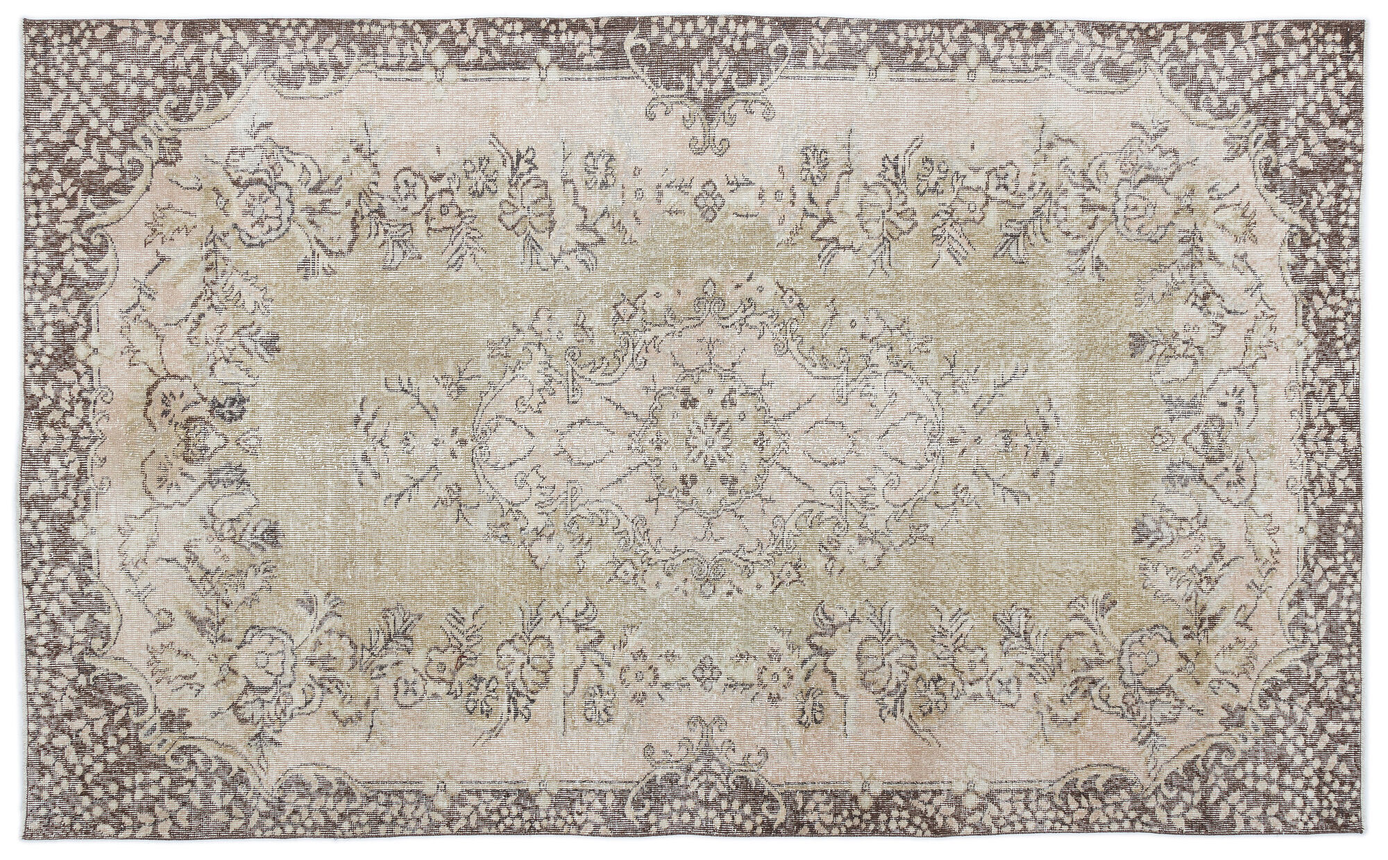 Apex Vintage Halı Bej 15577 172x280cm