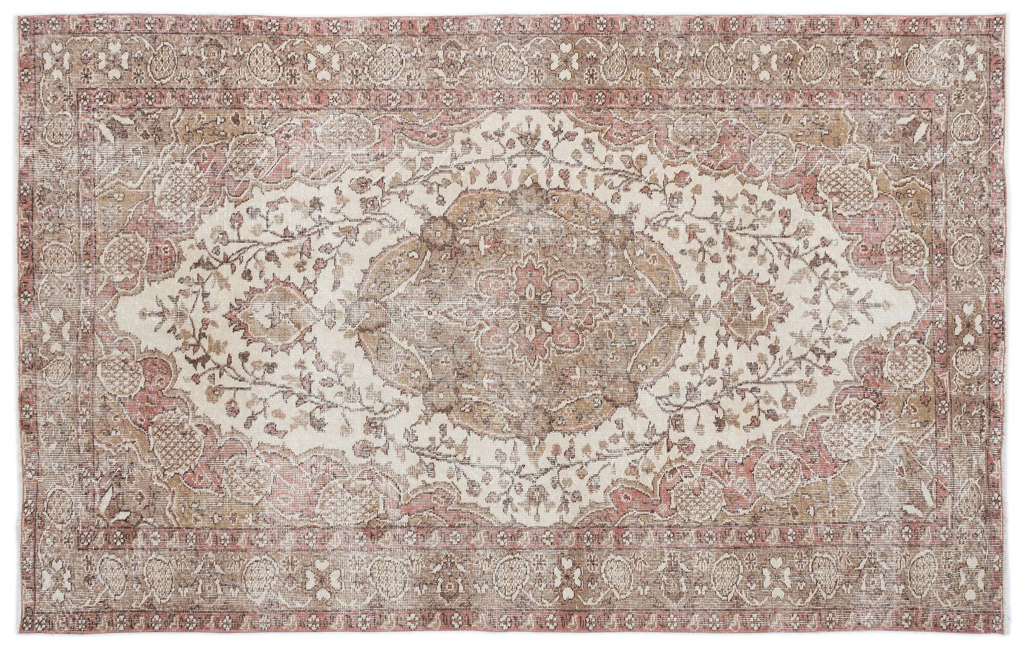 Apex Vintage Halı Bej 15599 175x280cm