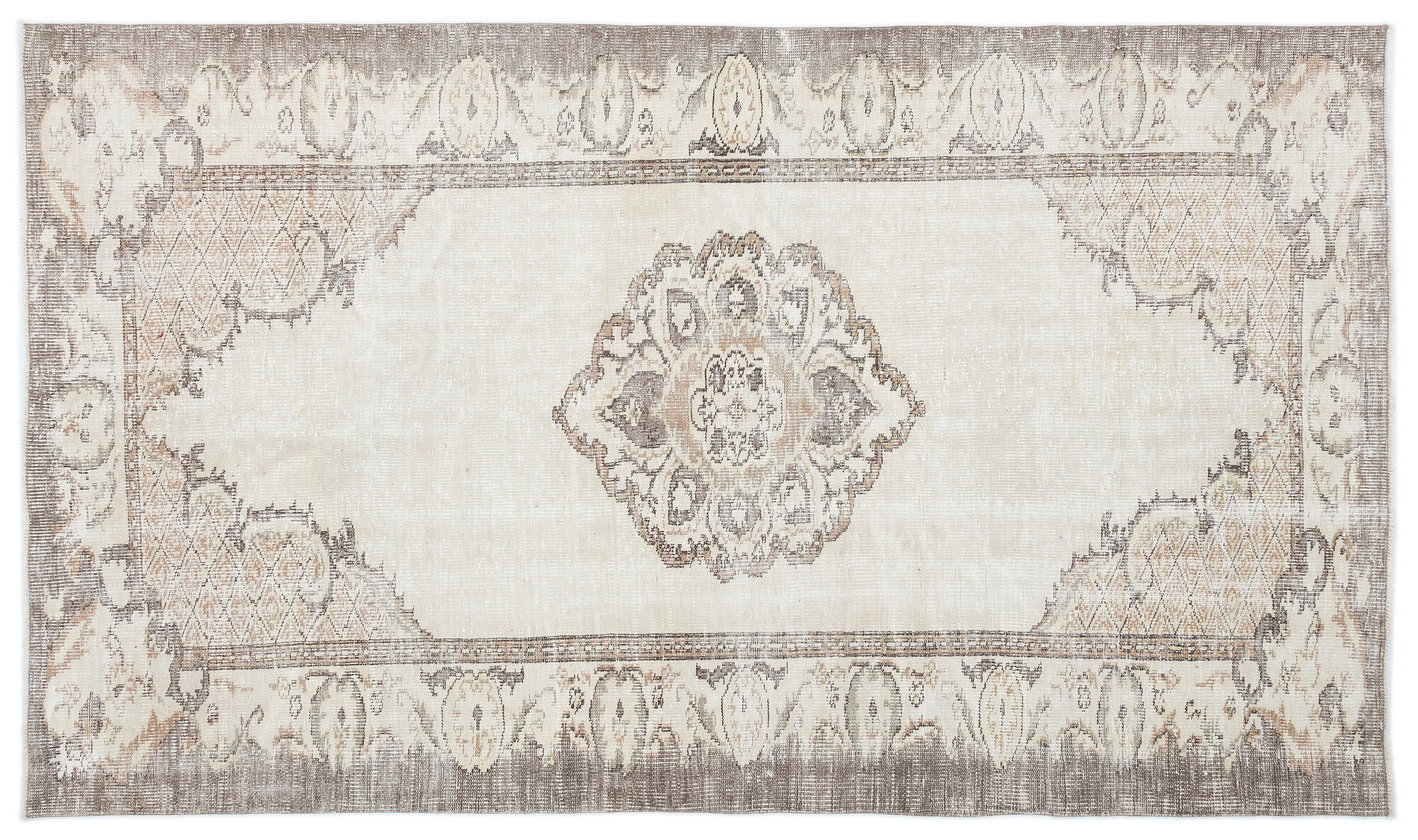 Apex Vintage Halı Bej 15793 173x302cm