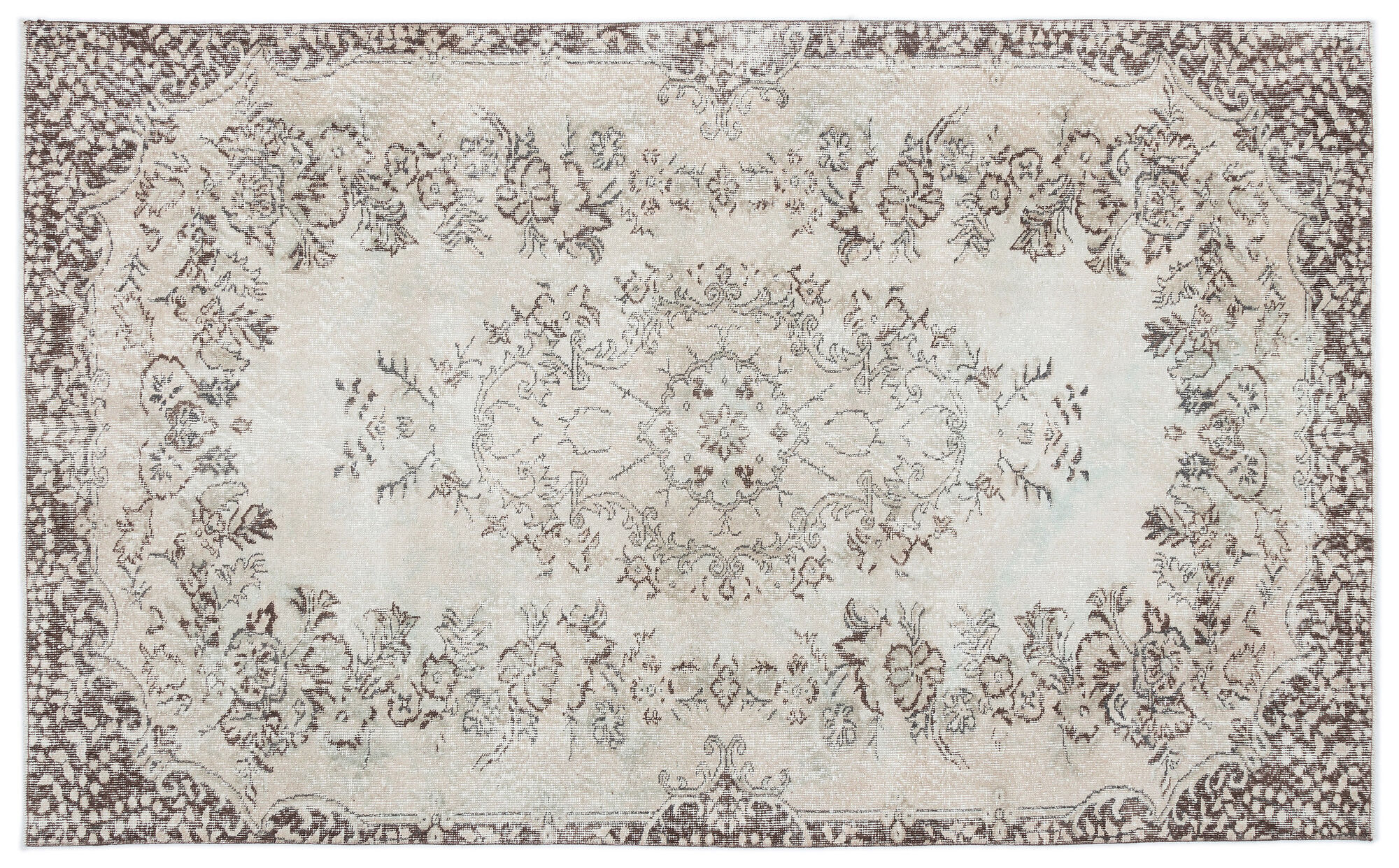 Apex Vintage Halı Bej 15824 172x280cm