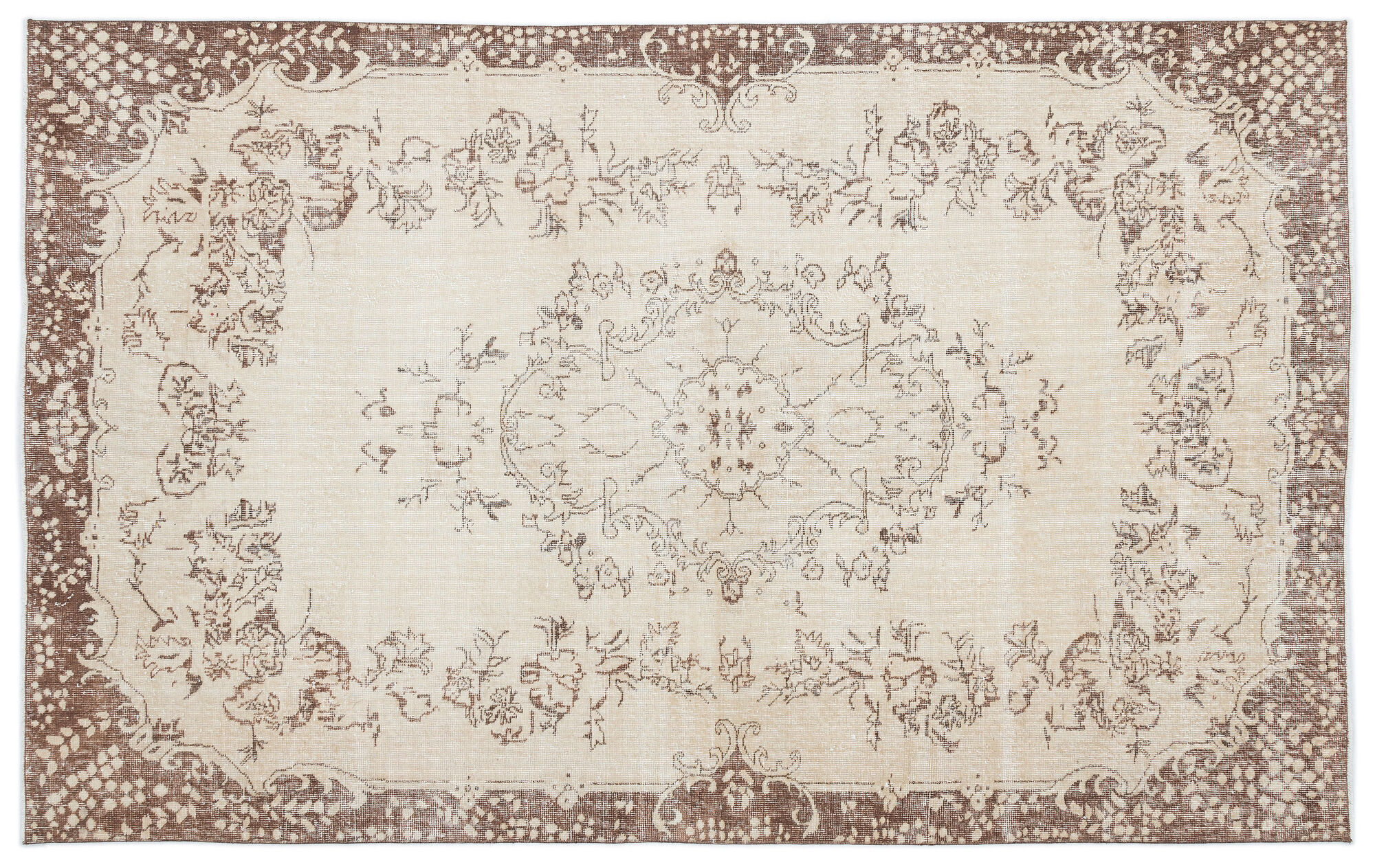 Apex Vintage Halı Bej 15851 184x292cm