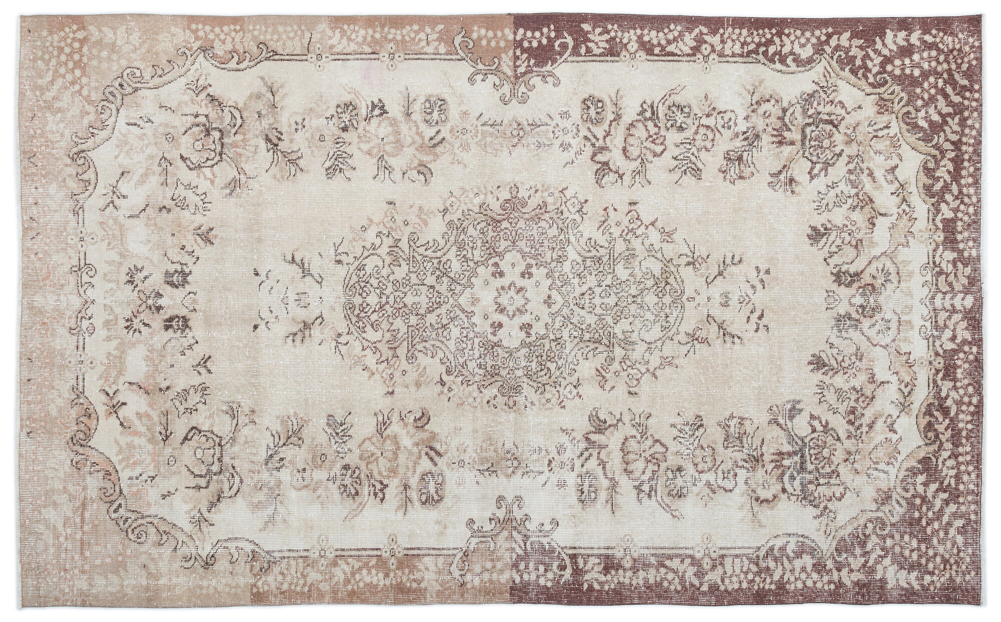 Apex Vintage Halı Bej 15857 183x291cm