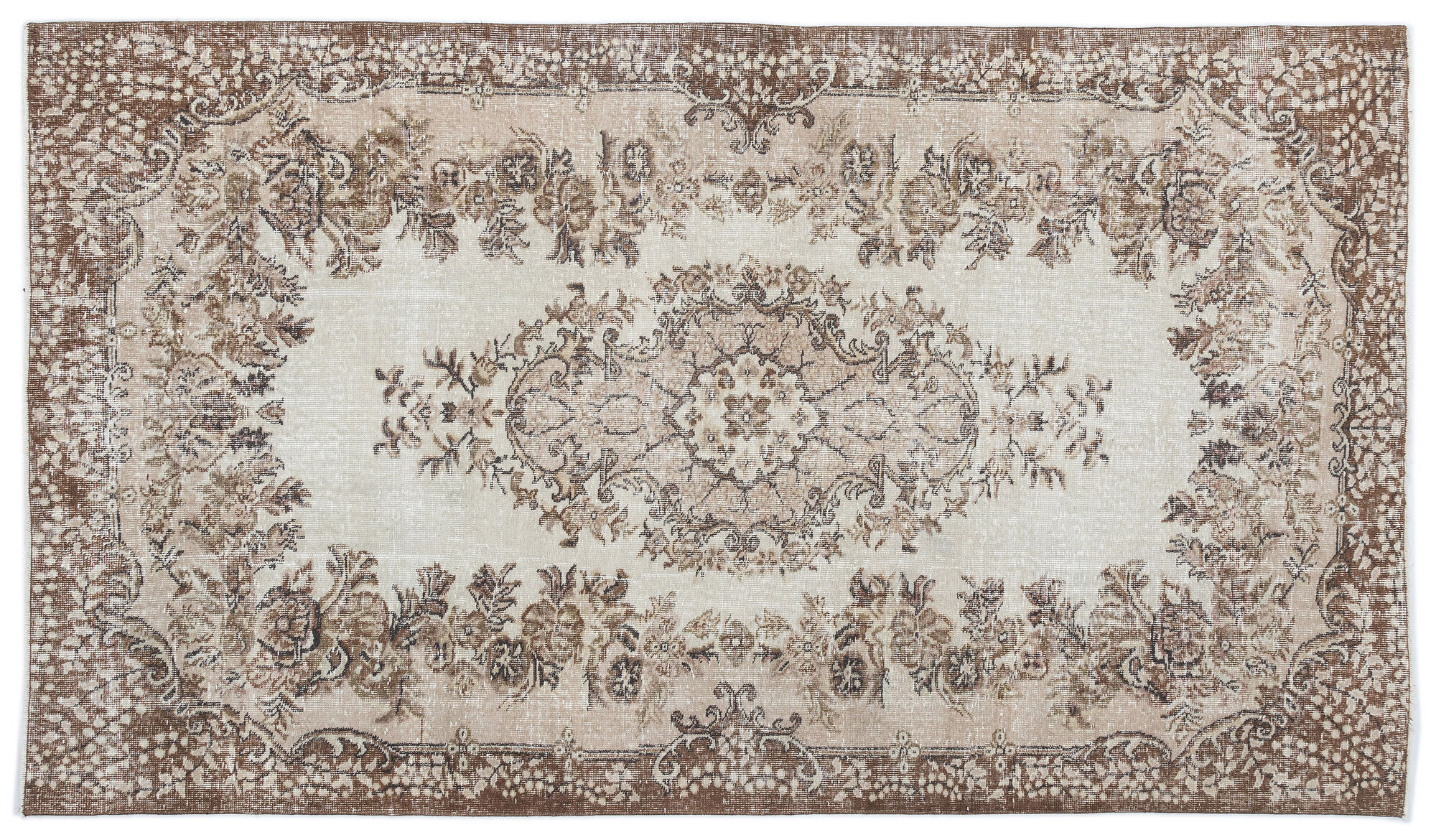 Apex Vintage Halı Bej 15907 170x291cm