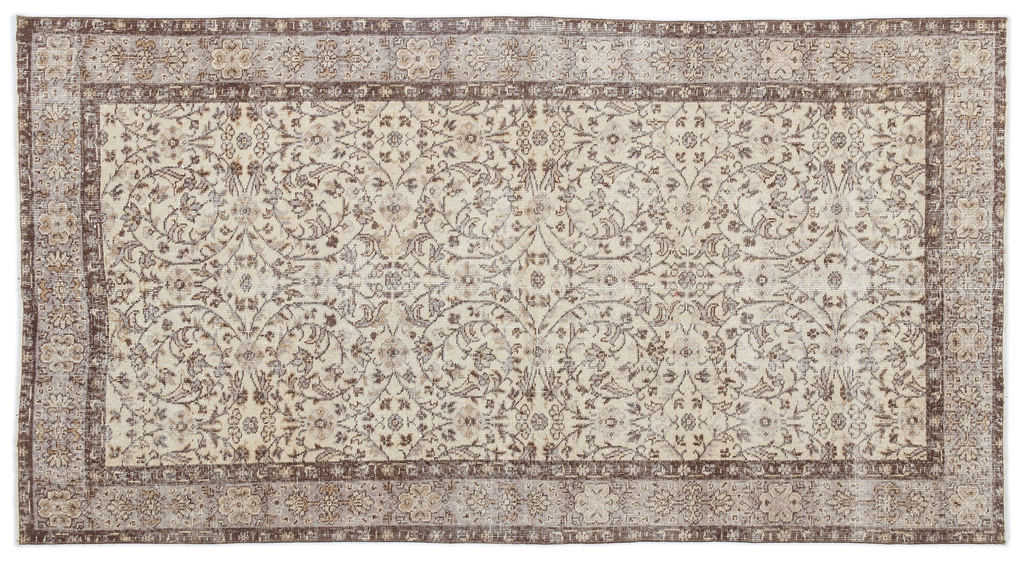 Apex Vintage Halı Bej 15997 142x267cm
