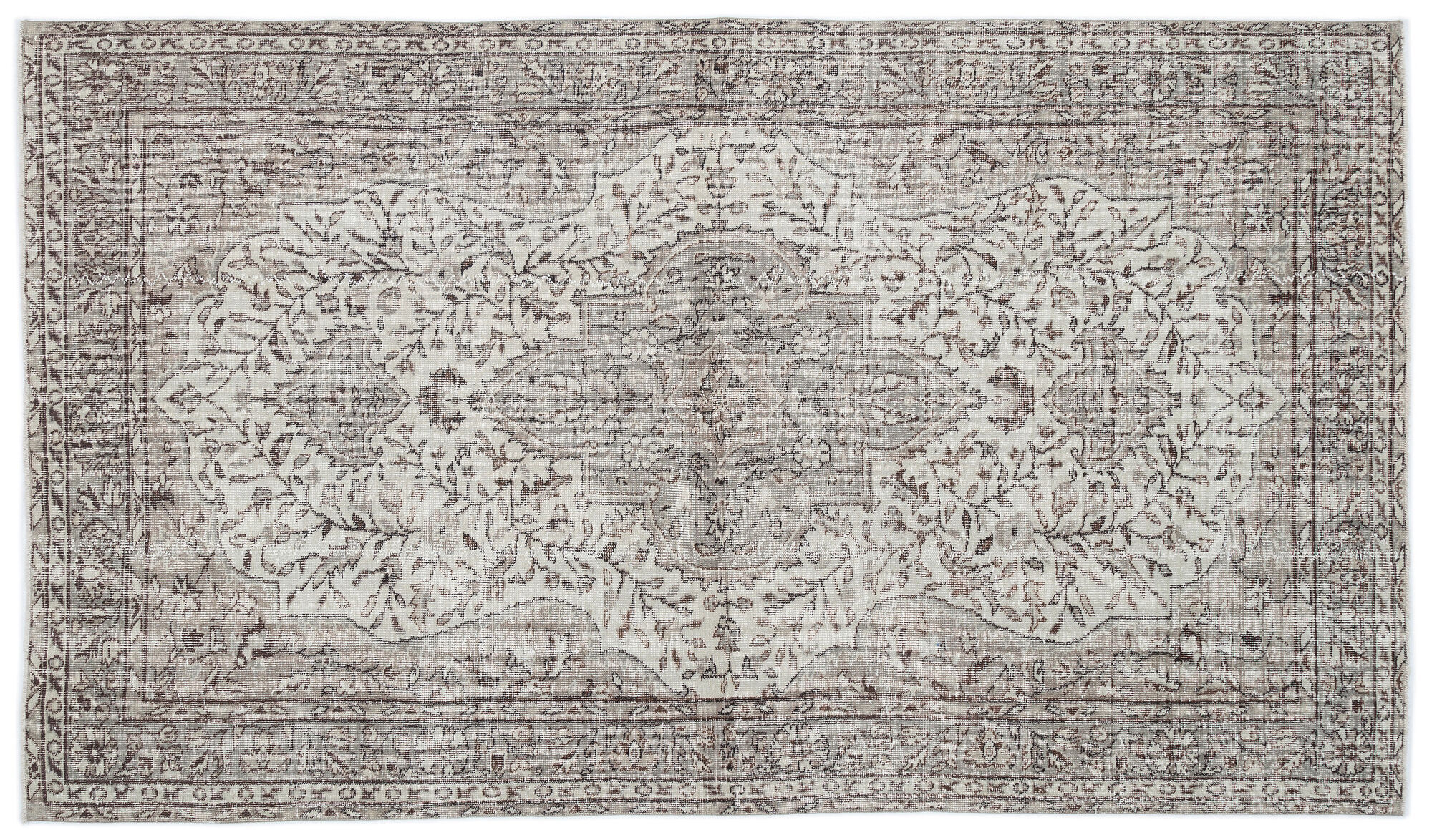 Apex Vintage Halı Bej 16226 166x287cm