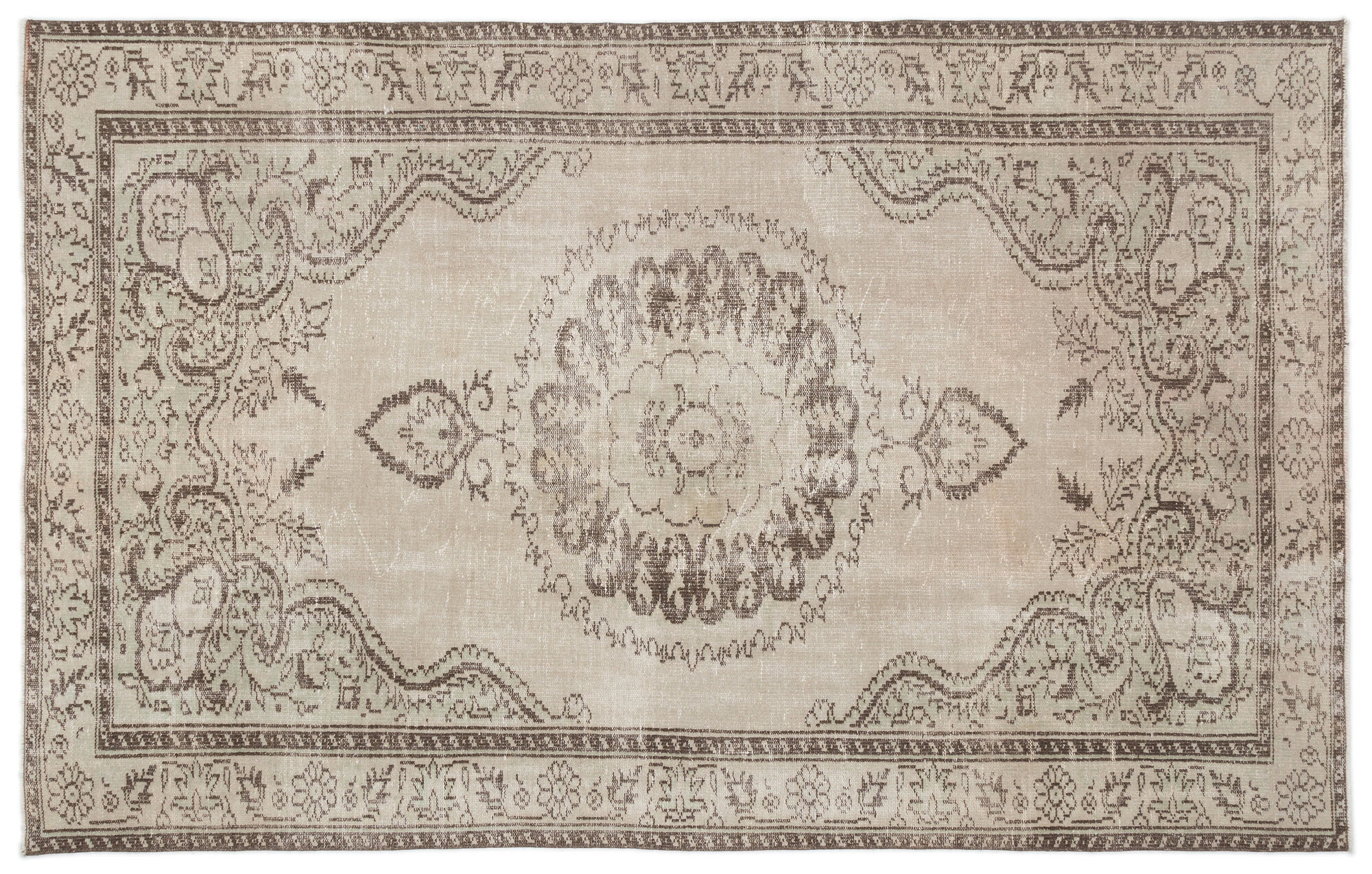 Apex Vintage Halı Bej 16673 178x287cm